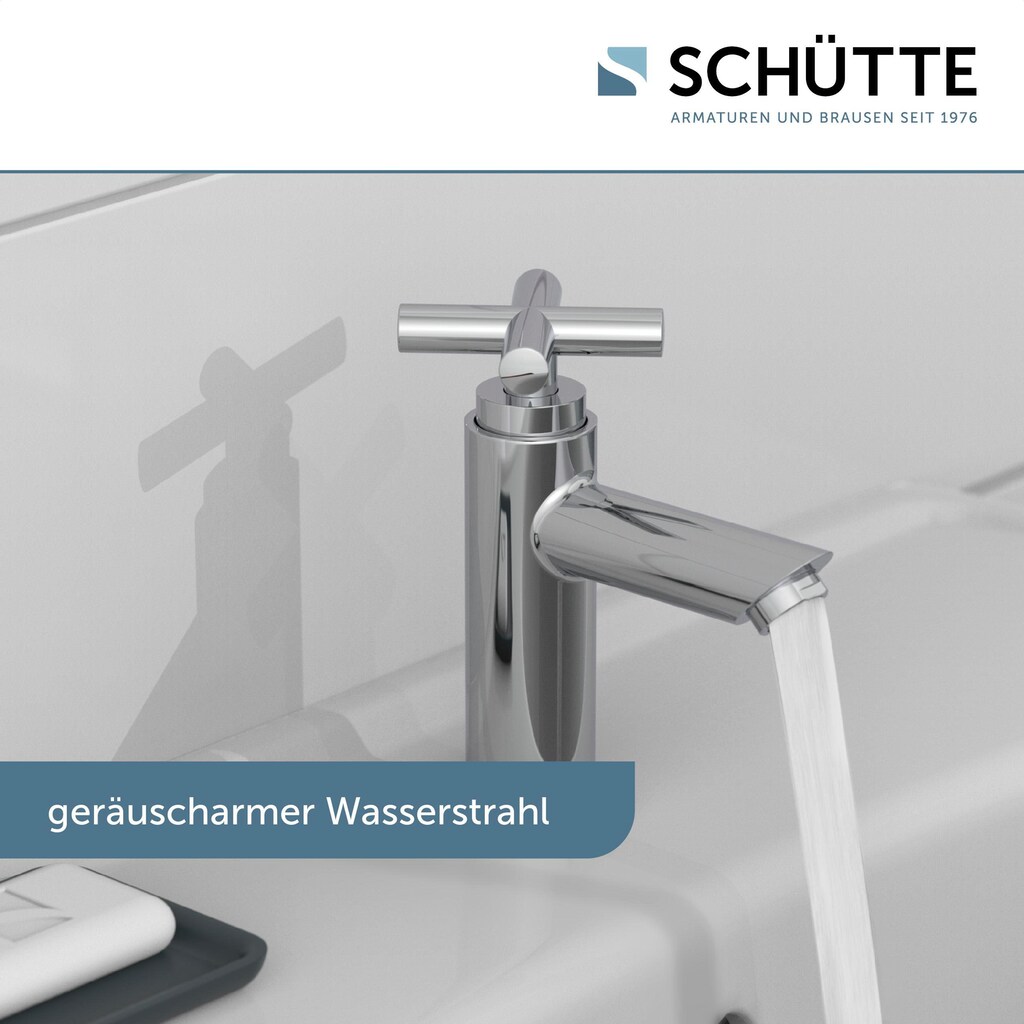 Schütte Waschtischarmatur »Matao«, Kaltwasser, Chrom