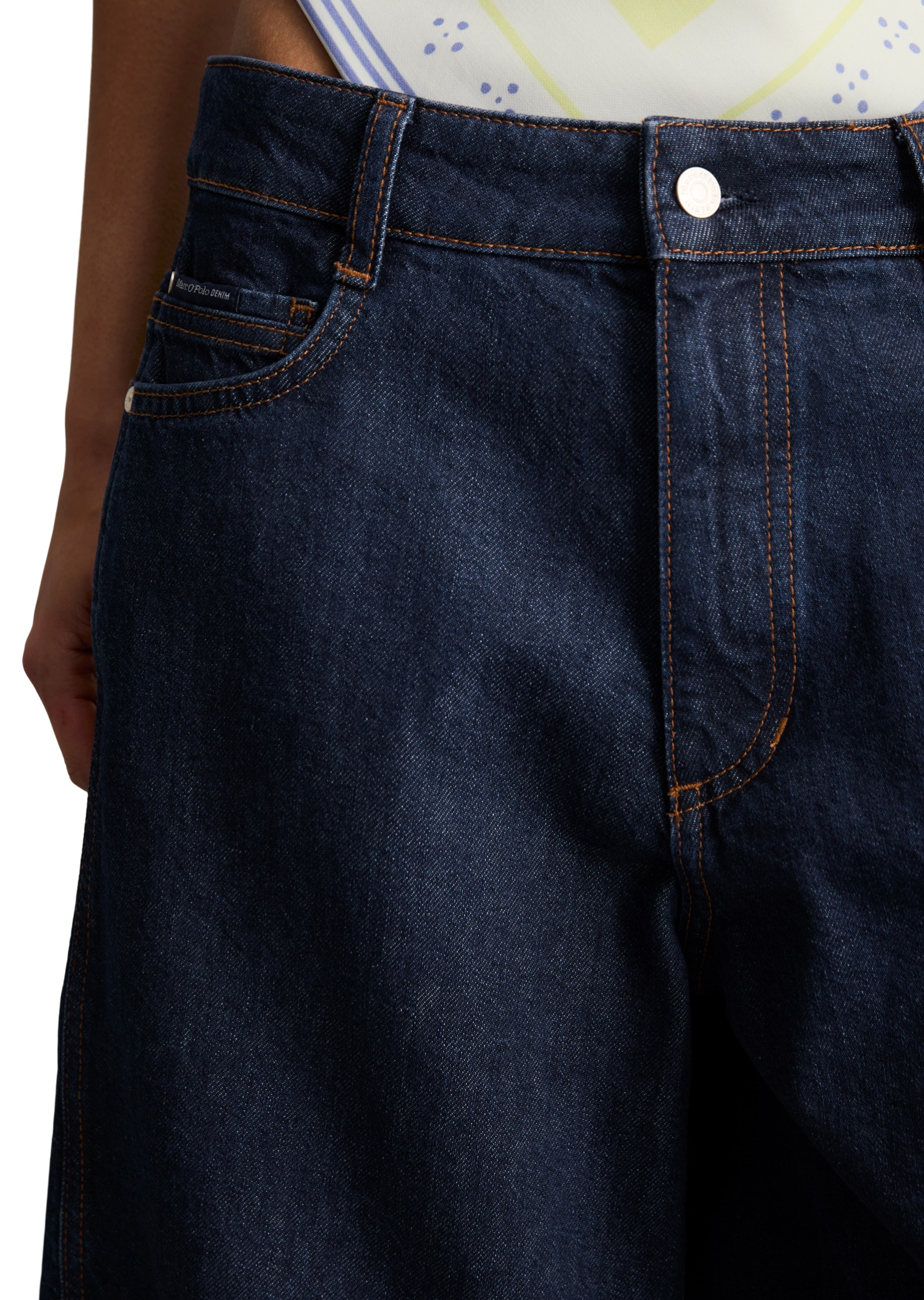 Marc O'Polo DENIM Shorts »aus Rigid Denim ohne Elasthan«
