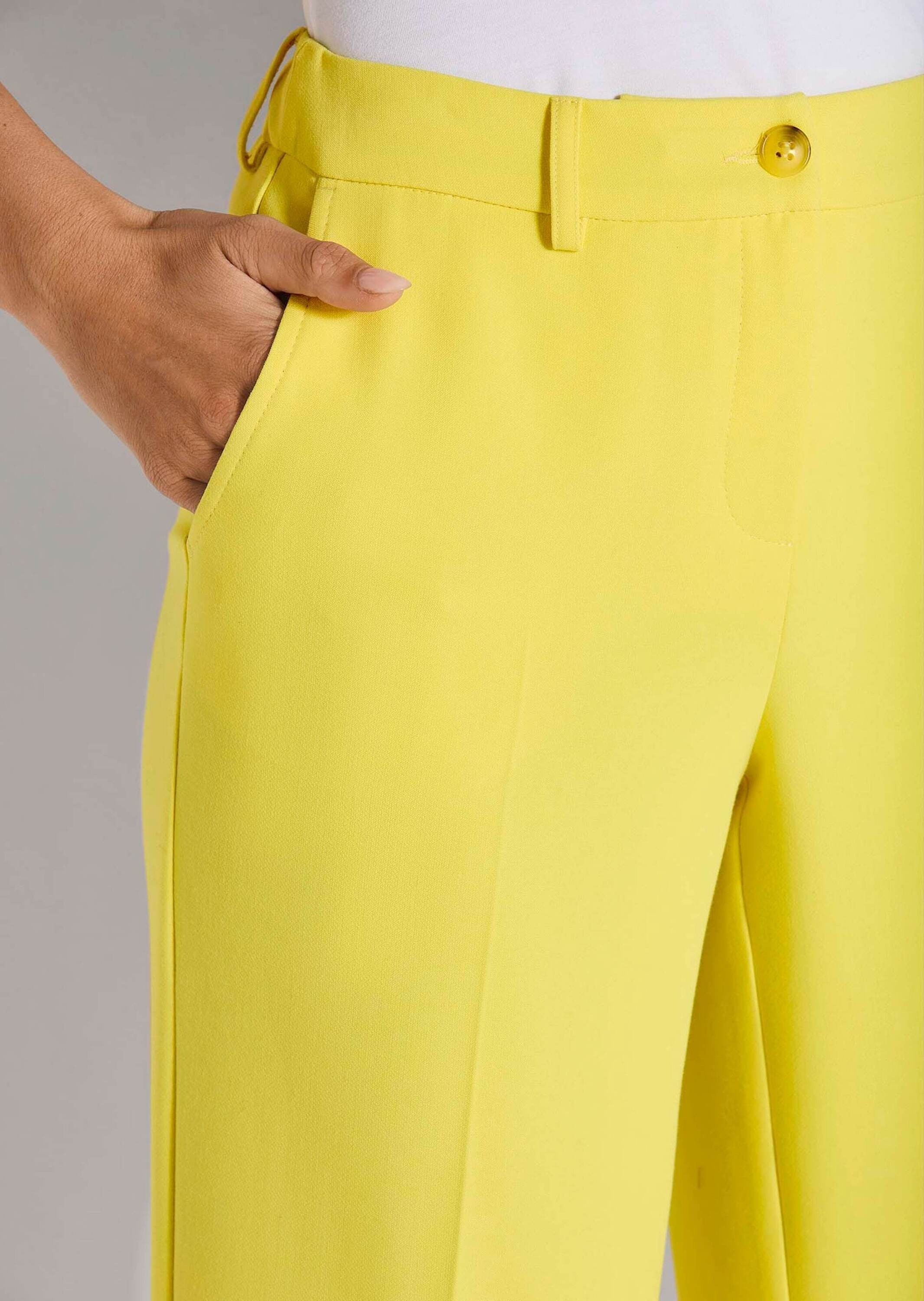 MADELEINE Bügelfaltenhose »Hose Elegante Marlenehose mit Bügelfalten«