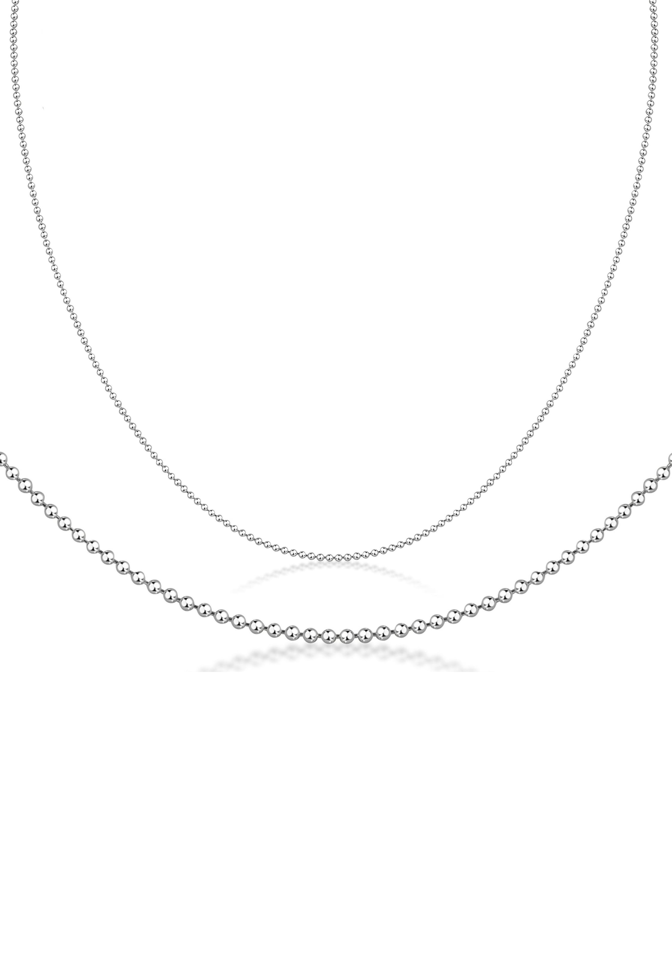 Firetti Collierkettchen »Schmuck Geschenk Silber 925 Halsschmuck Halskette Kugelkette«, Made in Germany