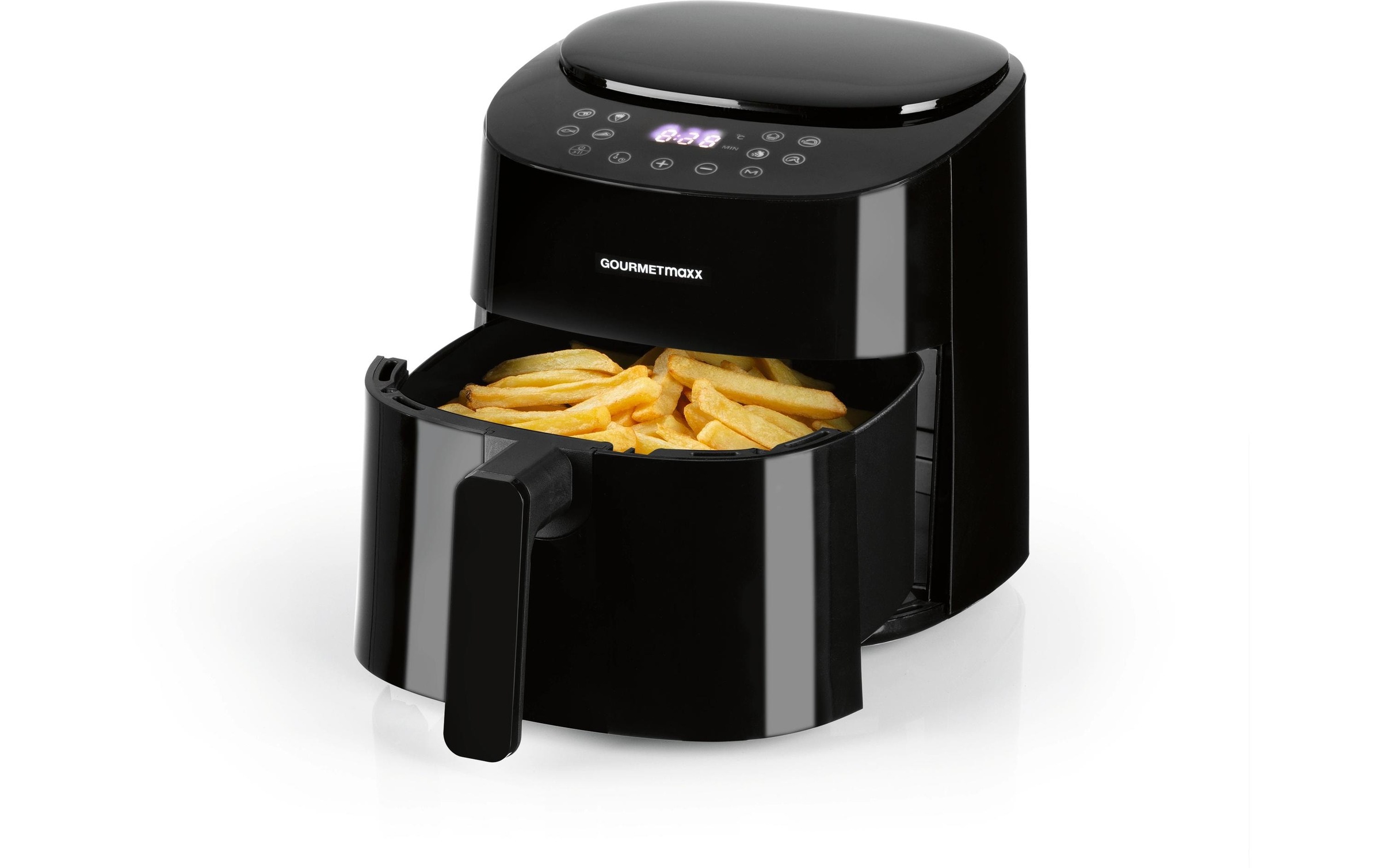 GOURMETmaxx Heißluftfritteuse »Digital Schwarz« 1450 W