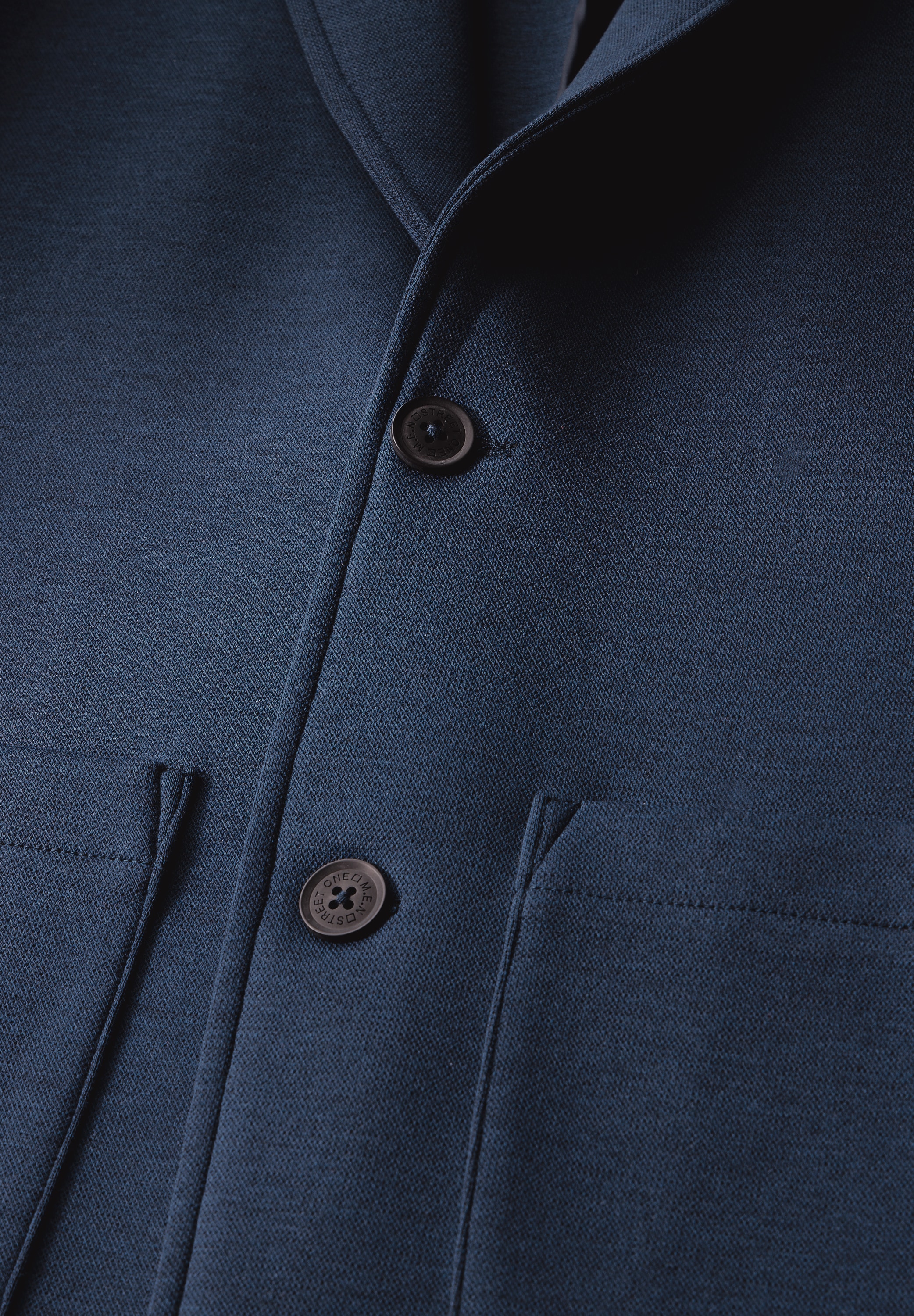 STREET ONE MEN Blouson, ohne Kapuze, aus elastischem Materialmix