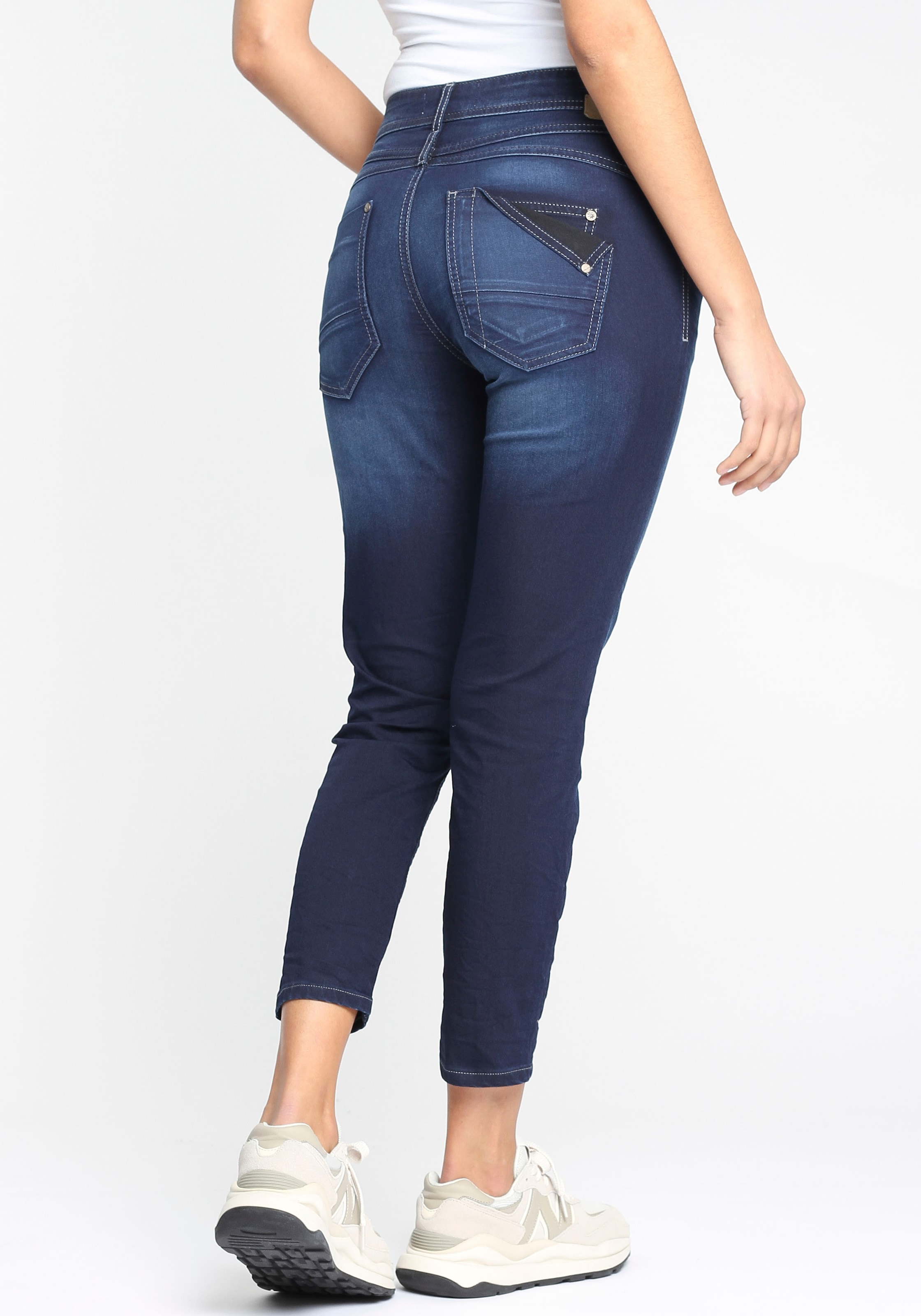 GANG Relax-fit-Jeans »94AMELIE CROPPED«, mit Stretch für hohen Tragekomfort