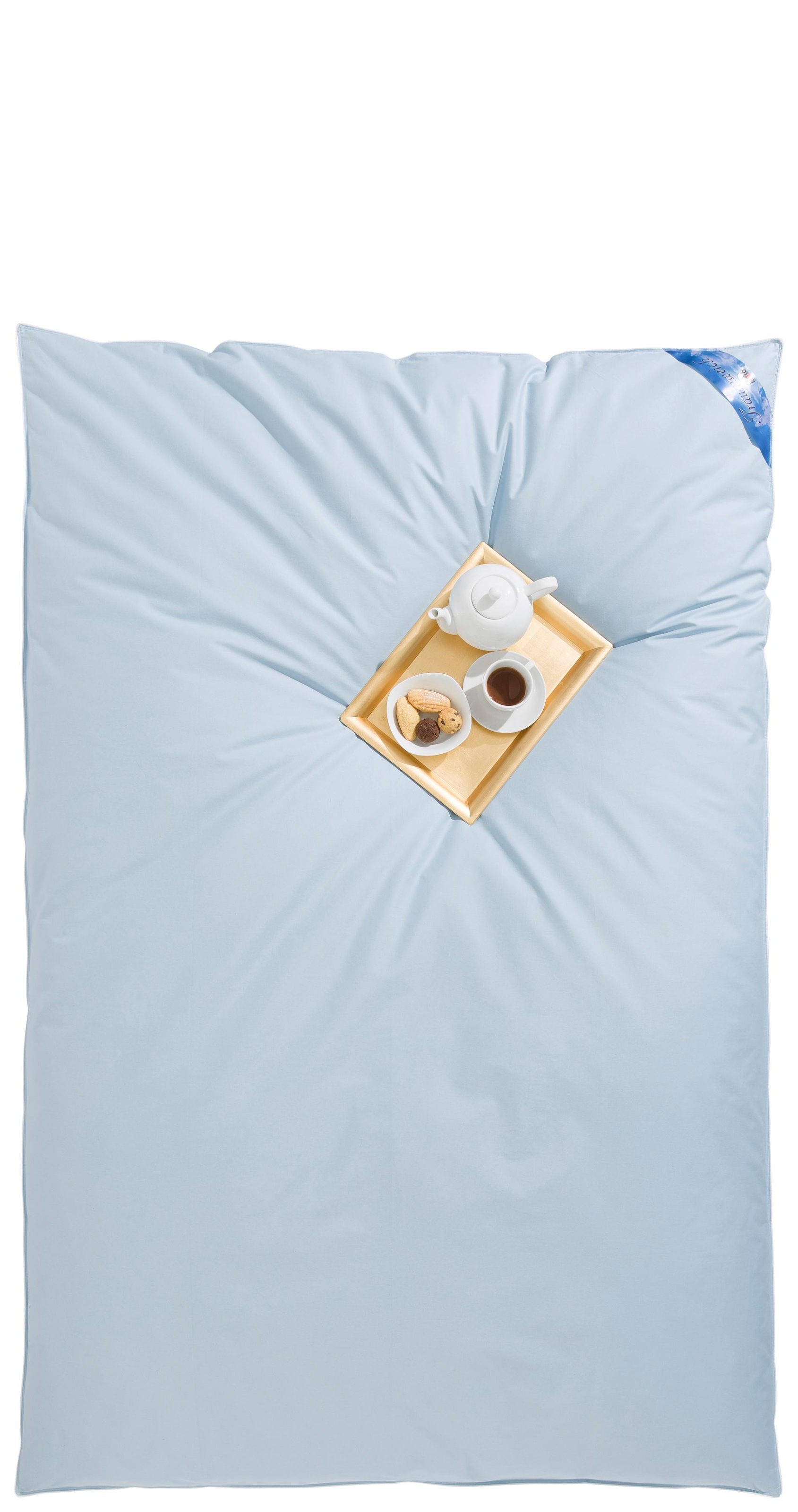 RIBECO Federbettdecke "Leon, Ballonbettdecke Leon, 135x200 & 155x220 cm" ex günstig online kaufen