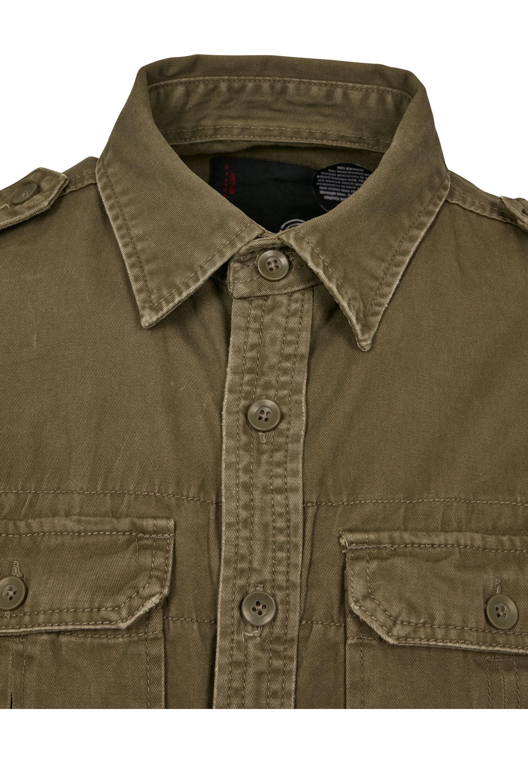 Brandit Langarmhemd »Brandit Herren Vintage Shirt«, (1 tlg.)