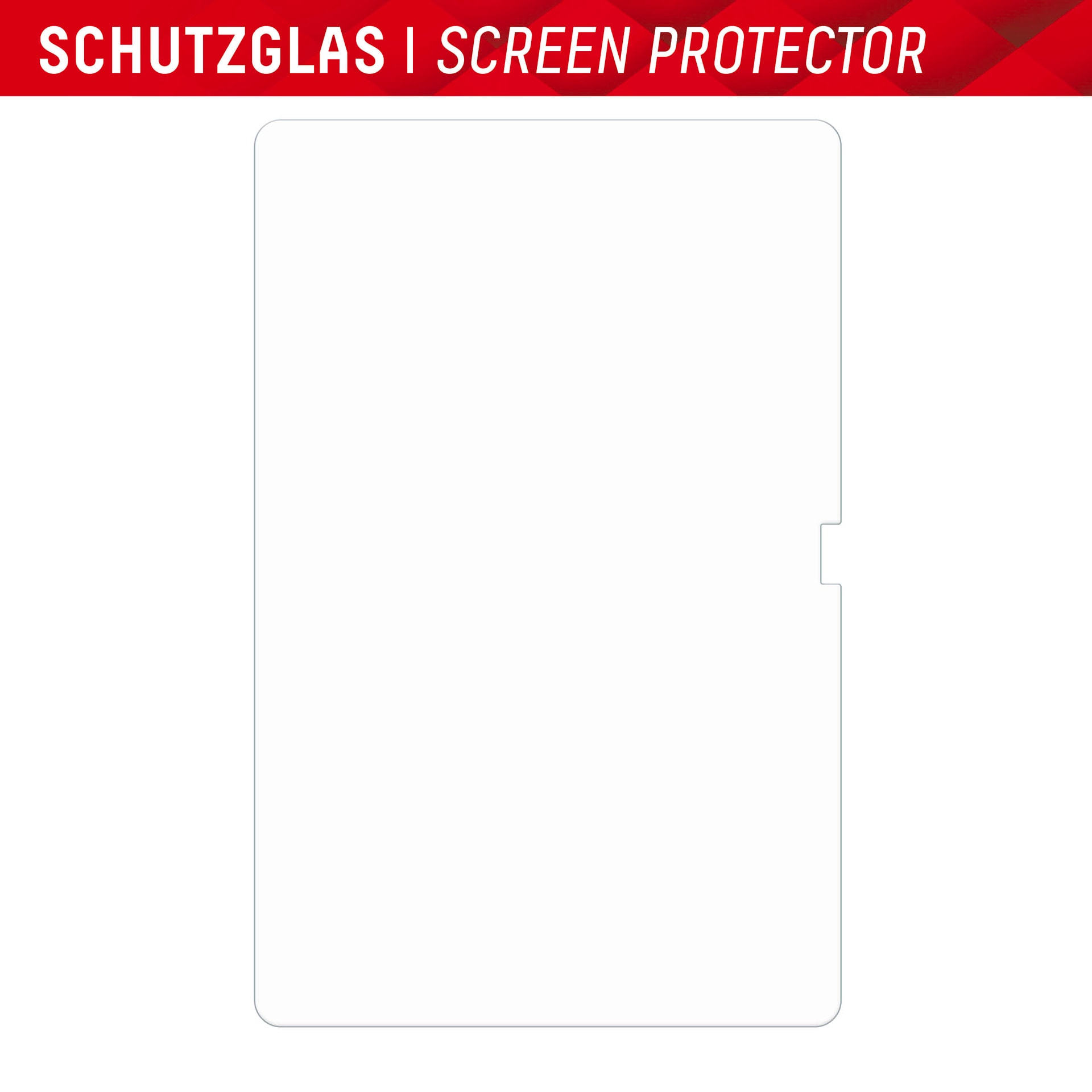 Displex Displayschutzglas »Tablet Glass«, Displayschutzfolie, Schutzfolie, Bildschirmschutz, kratz- & stoßfest