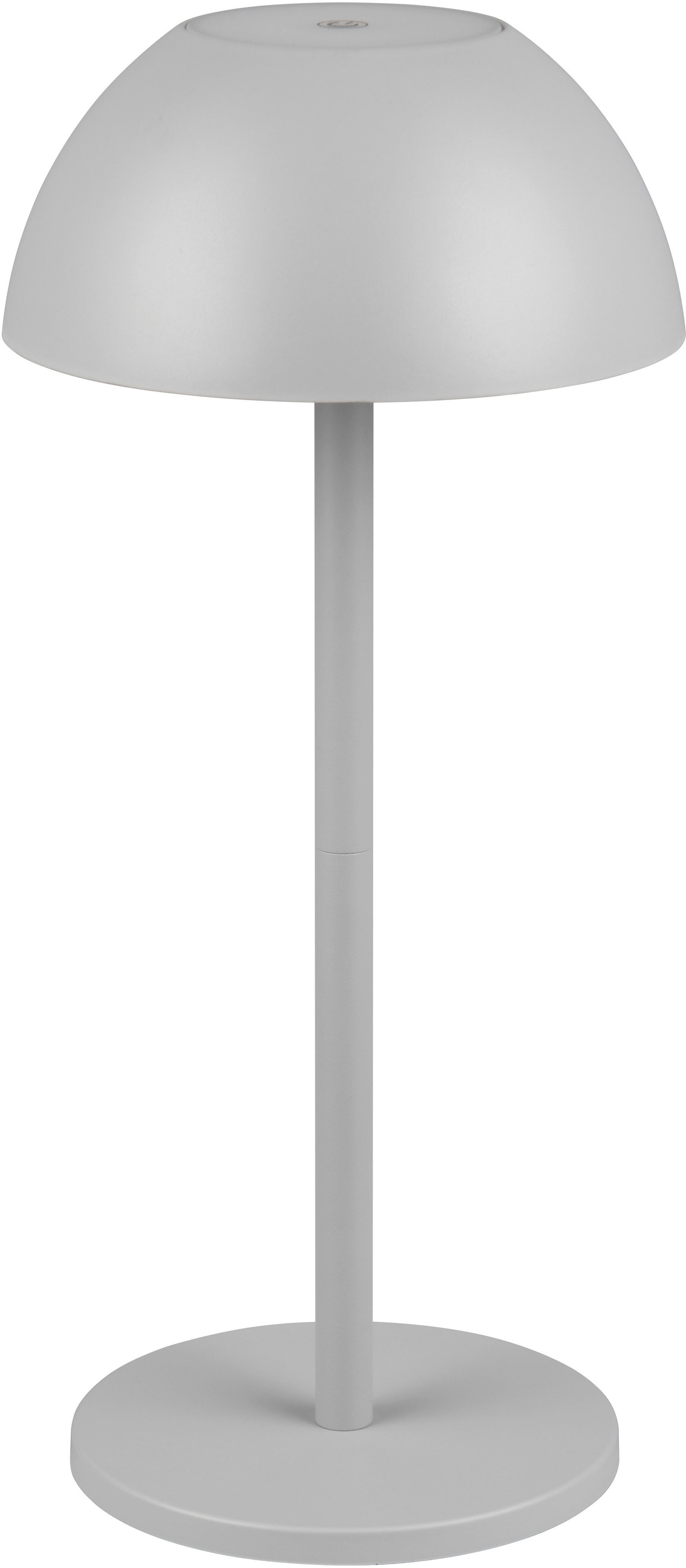 my home LED Außen-Tischleuchte »Abbey Tischleuchte (Stück)«, 1 flammig, Leuchtmittel LED-Board | LED fest integriert, Outdoor Akku Tischlampe Pilzdesign, USB-C, 4-fach Touch Dimmer, IP54