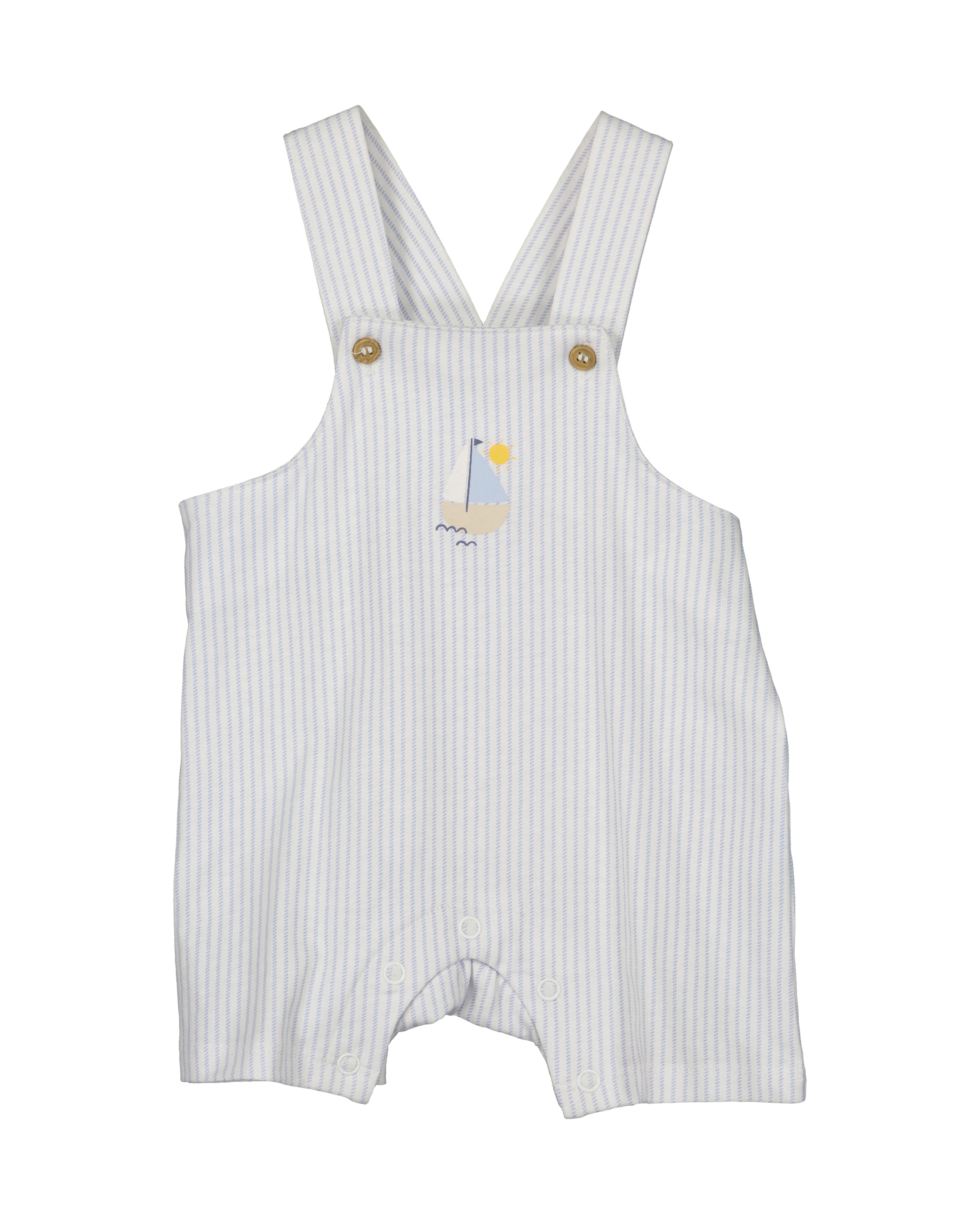 Blue Seven T-Shirt »Blue Seven Set: Body und Latzshorts«