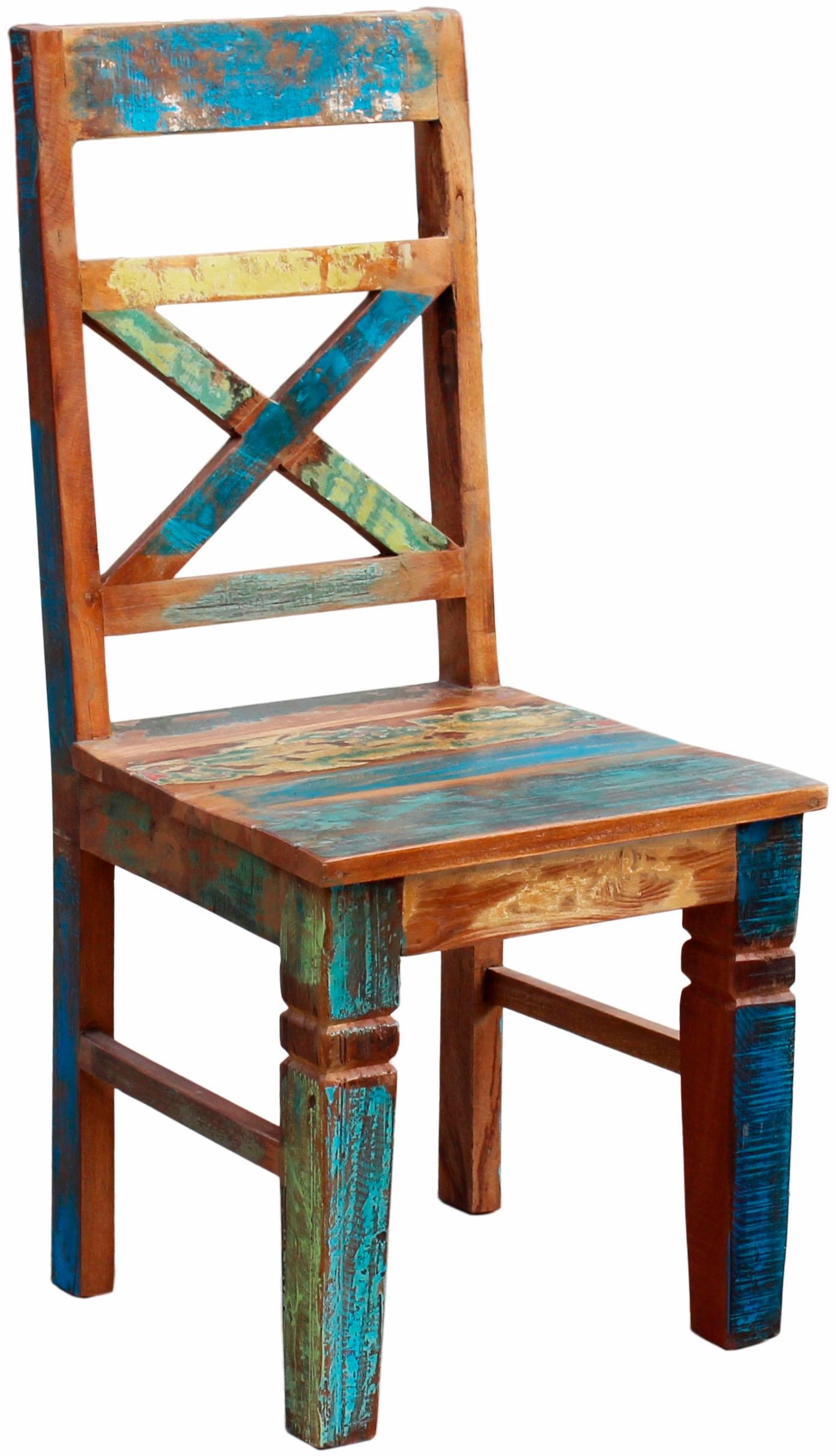 Thumbnail - SIT 4-Fußstuhl "Riverboat" (Set) 2 Stk.im 2er-Set, Shabby Chic, Vintage