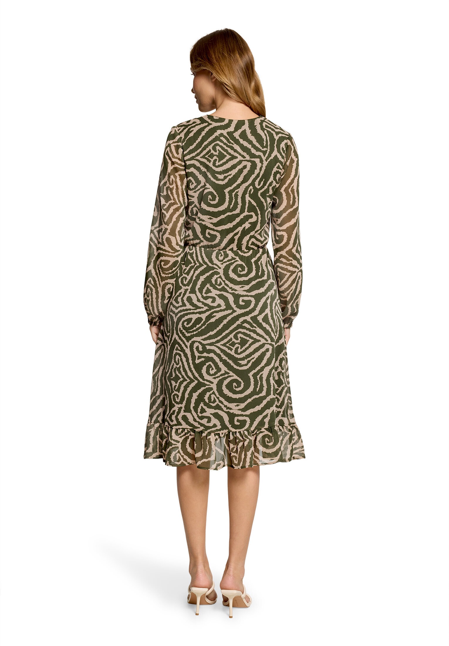 Cartoon Chiffonkleid »Damen mit Muster« Ohne Tasche