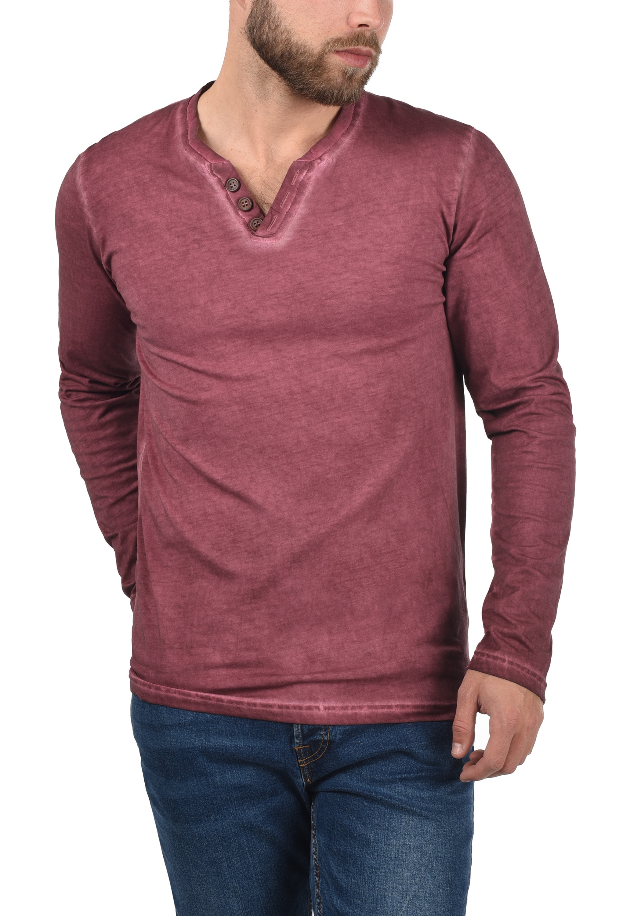 !Solid V-Shirt »V-Shirt SDTinox«