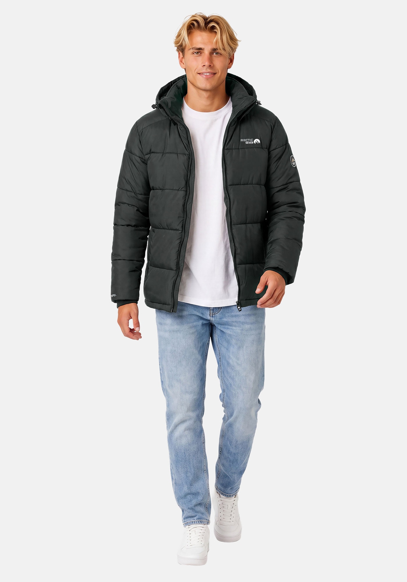 Arctic Seven Winterjacke "ASYetii" mit hochwertigem Steppdesign