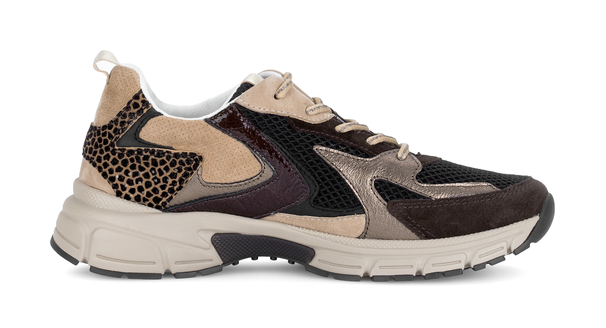 Gabor Keilsneaker »FLORENZ«, Plateau, Schnürschuh, Halbschuh in komfortabler G-Weite (=weit)