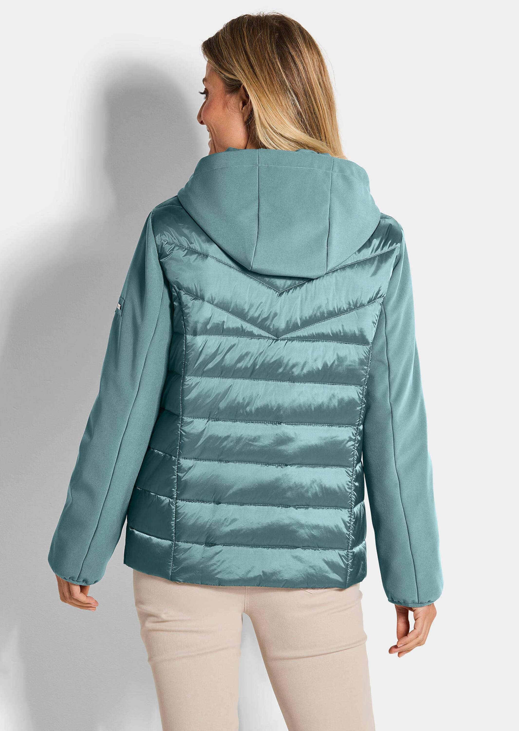 GOLDNER Kurzjacke »Steppjacke mit Ärmeln aus Softshell«