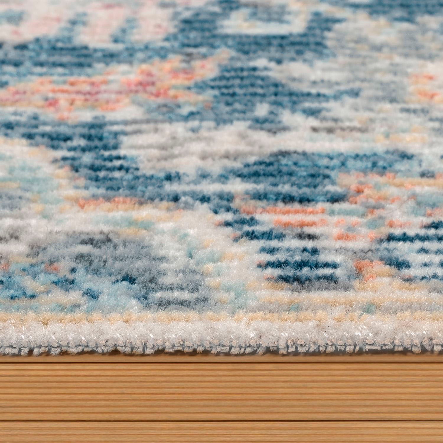 Paco Home Teppich »Torres 271«, rechteckig, 8 mm Höhe, Kurzflor, Orient-Optik, Vintage Design, In- und Outdoor geeignet