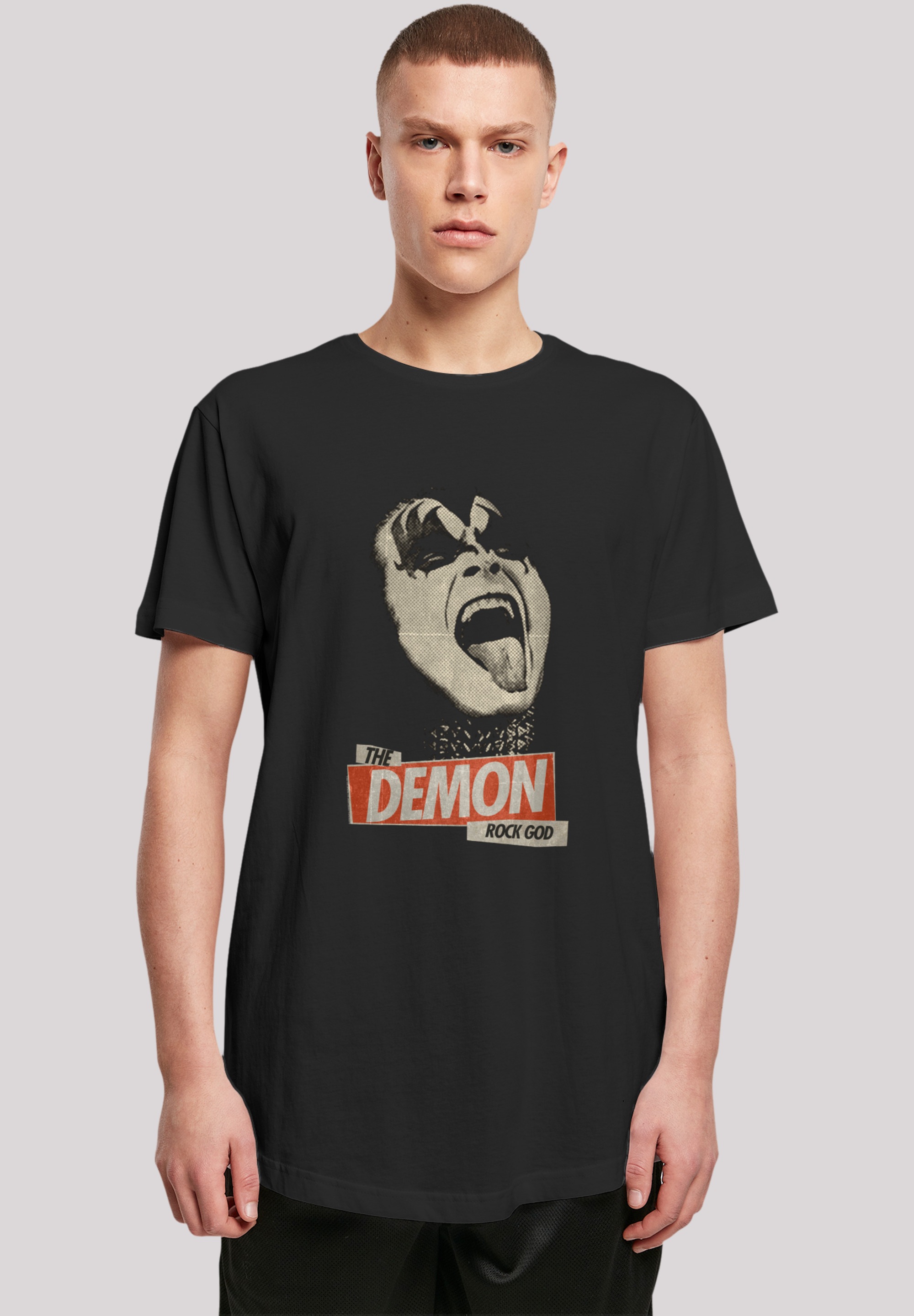 F4NT4STIC T-Shirt »Kiss Hard Rock Band Demon«, Premium Qualität online  kaufen | BAUR