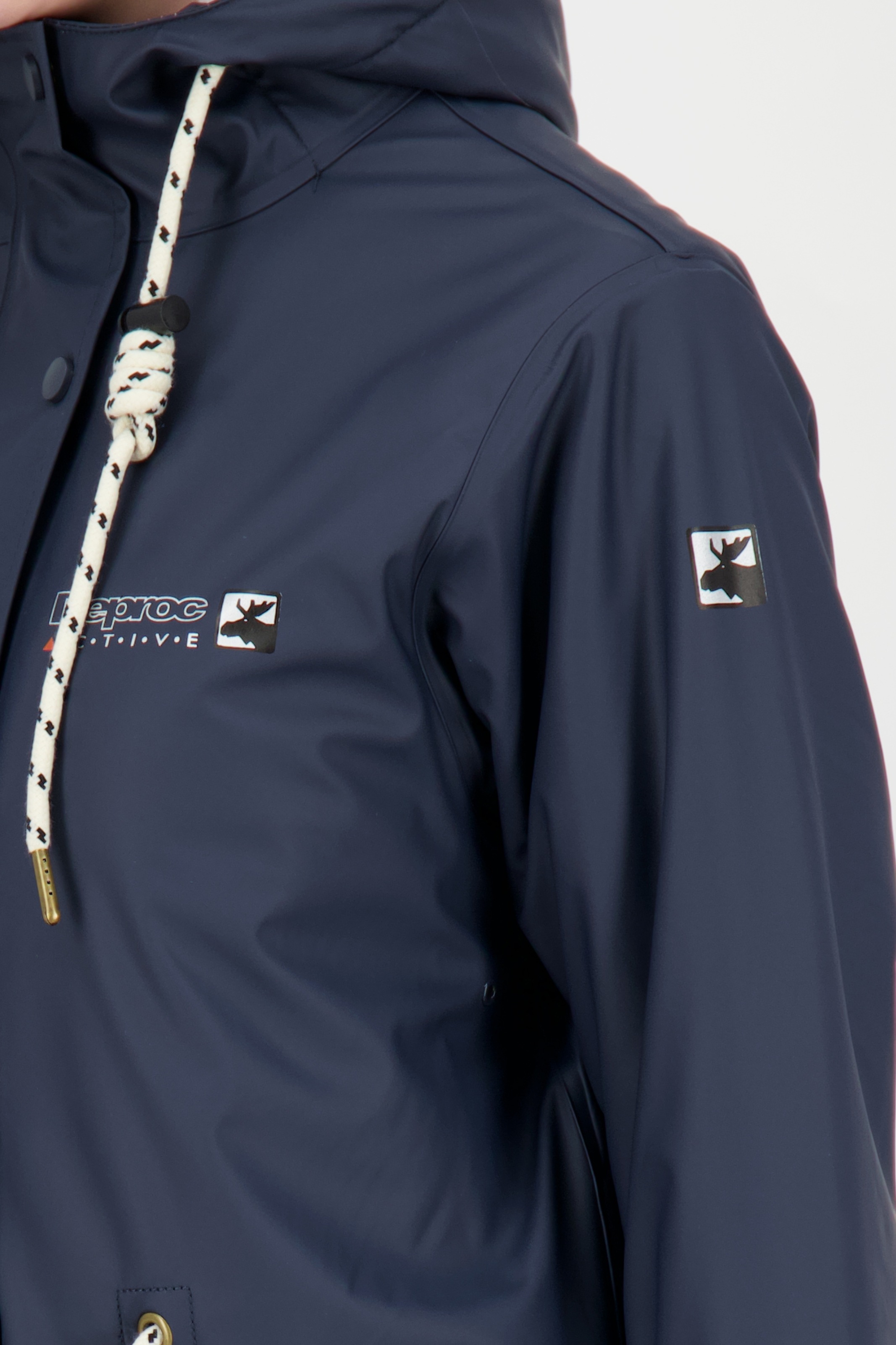 DEPROC Active Regenjacke »Friesennerz ELLESMERE II CLASSIC«, auch in Großen Größen erhältlich