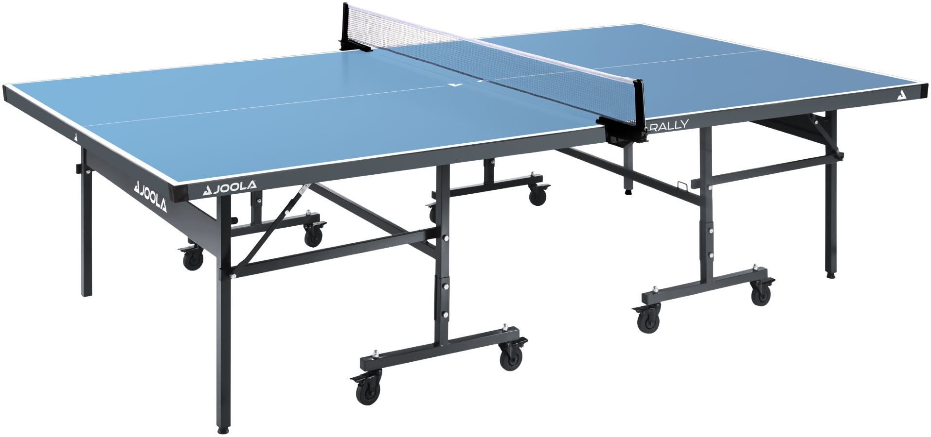 "Tischtennisplatte JOOLA ""OUTDOOR RALLY TL"", blau, TischtennisplattenB:152,5cm H:76cm L:274cm, B:152,5cm H:76cm L:274cm"