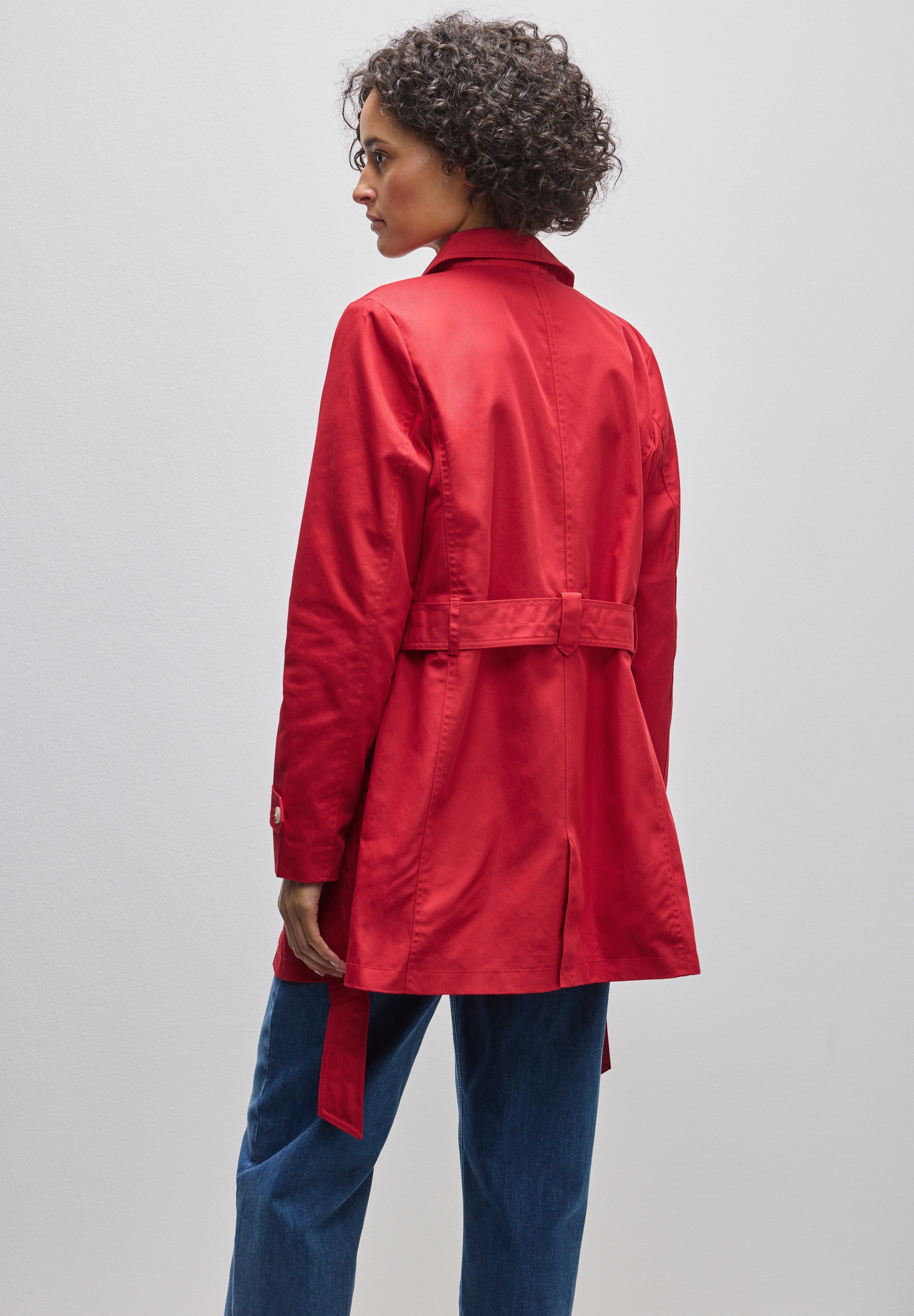 STREET ONE Trenchcoat mit Bindegürtel