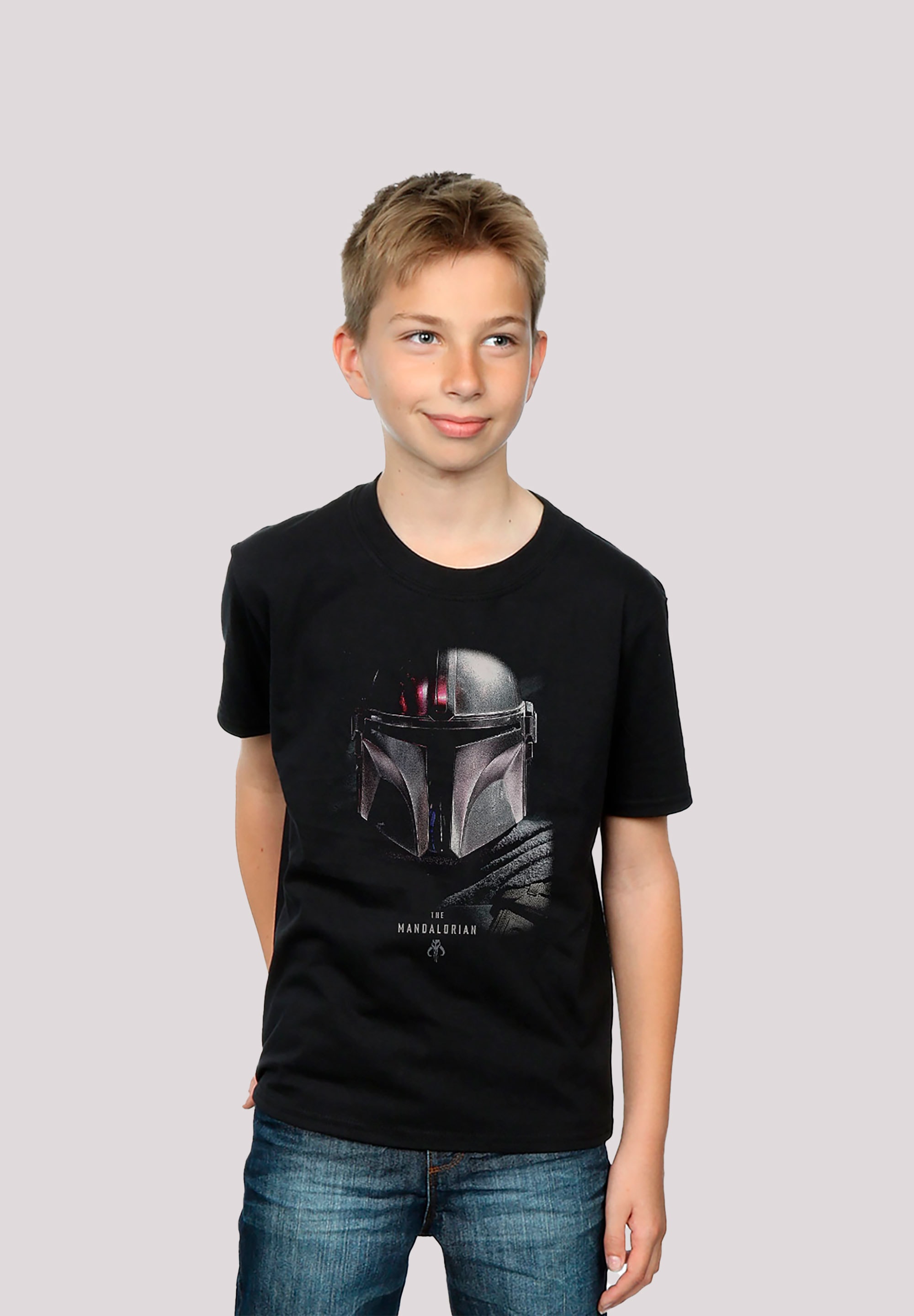 F4NT4STIC T-Shirt »Star Wars The Mandalorian Poster«, Print