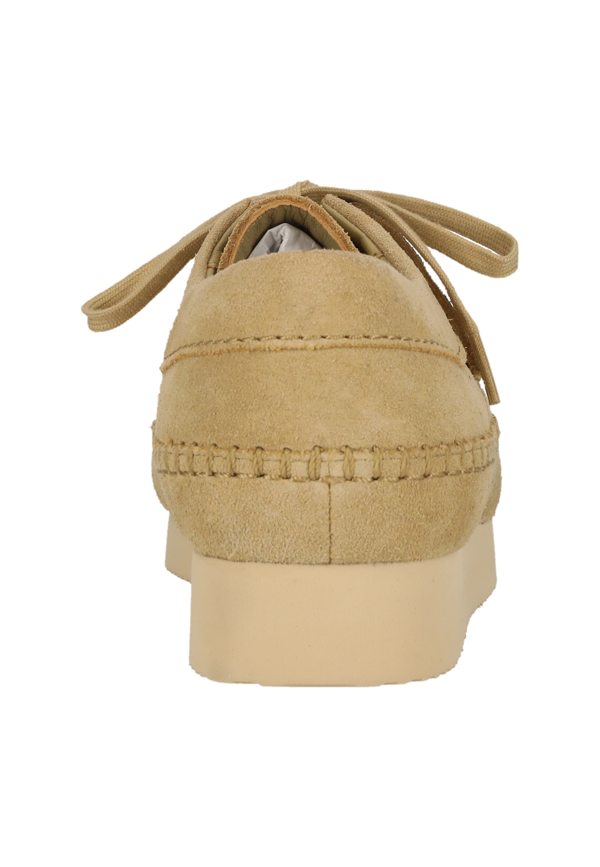 Clarks Schnürschuh »Weaver 2604«  mit Kreppstruktur an der Ferse