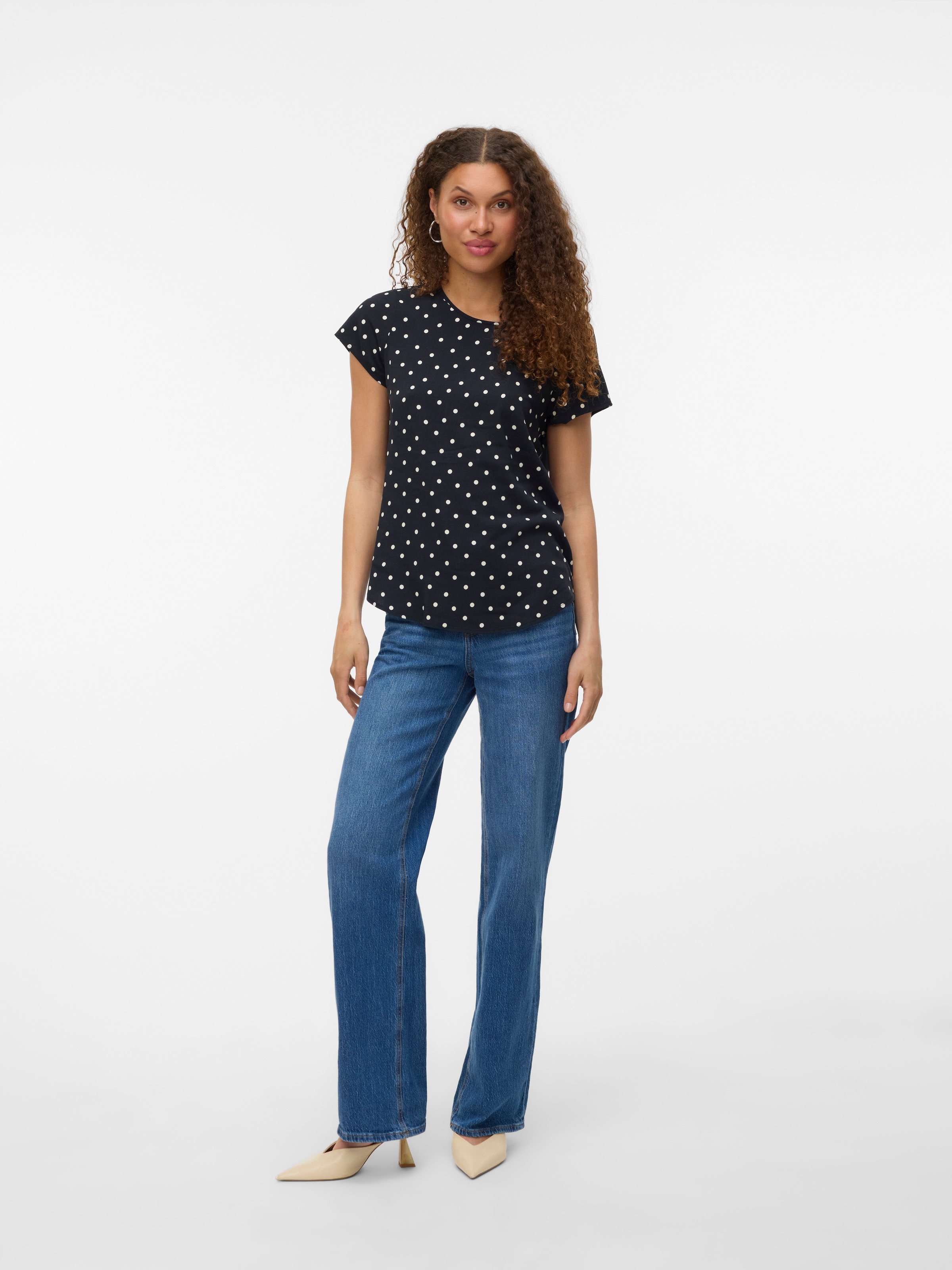 Thumbnail - Vero Moda Shirtbluse "VMBELLA SS TOP AOP WVN GA"