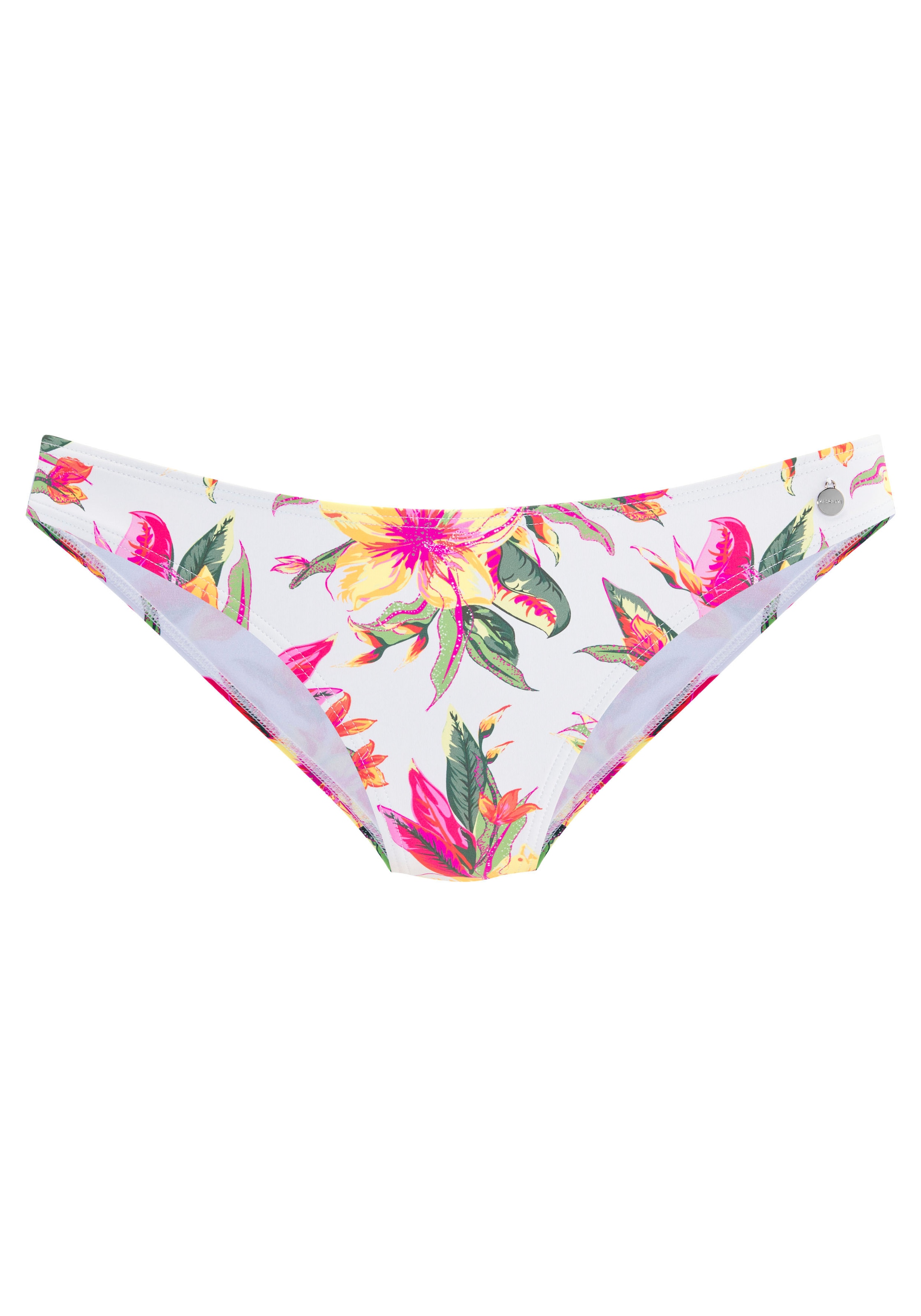LASCANA Bikini-Hose »Malia«, in knapper Brasilien-Form mit tropischem Print