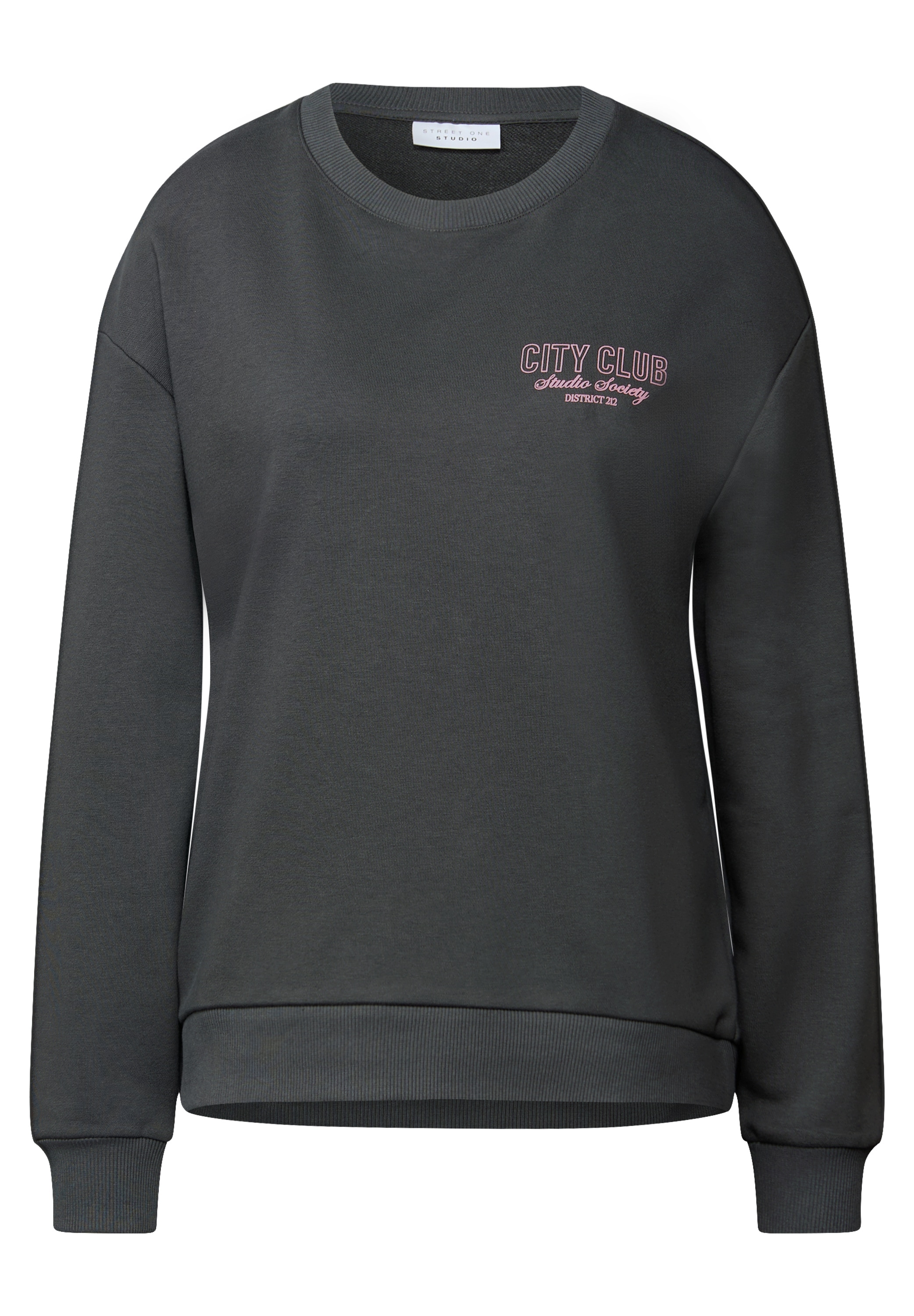 STREET ONE STUDIO Sweatshirt, im soften Baumwoll-Mix