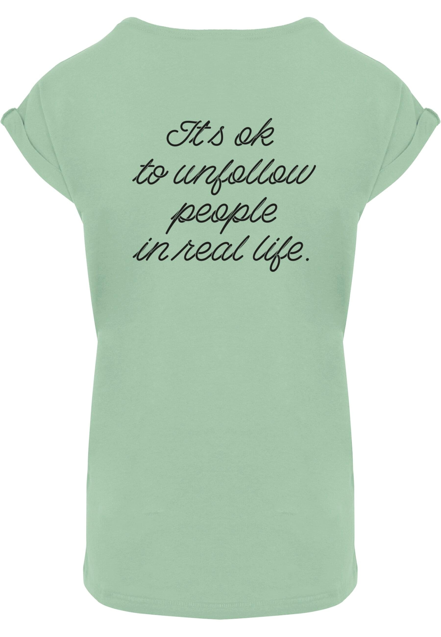 Merchcode T-Shirt "Merchcode Damen Ladies Heartbreak Extended Shoulder Tee" günstig online kaufen