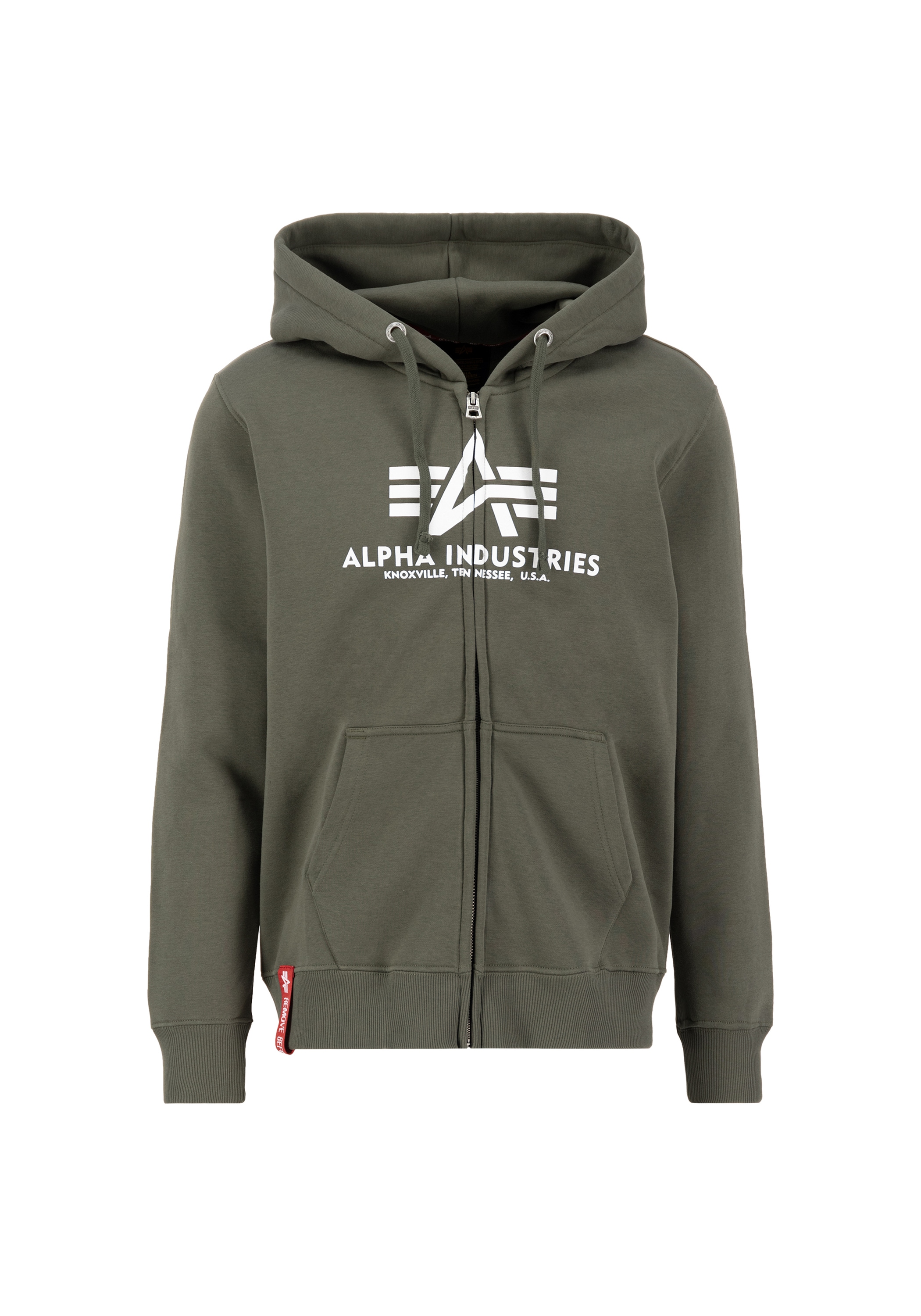 Alpha Industries Hoodie "Alpha Industries Men - Hoodies Basic Zip Hoodie"