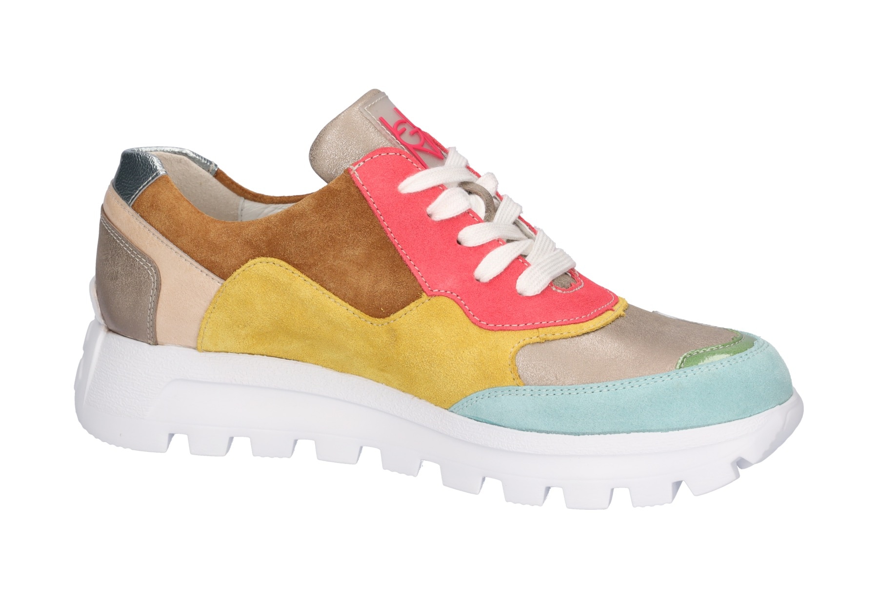 Waldläufer Plateausneaker »H-AJALA«, Schnürer, Halbschuh Komfortschuh in H-Weite (=sehr weit)