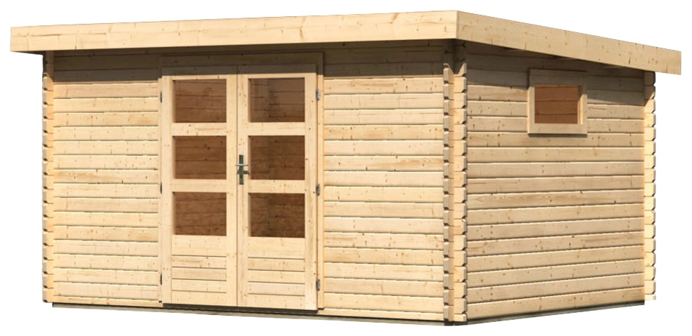Kiehn-Holz Gartenhaus »Elmauberg«, aus naturbelassenem Fichtenholz online  kaufen | BAUR