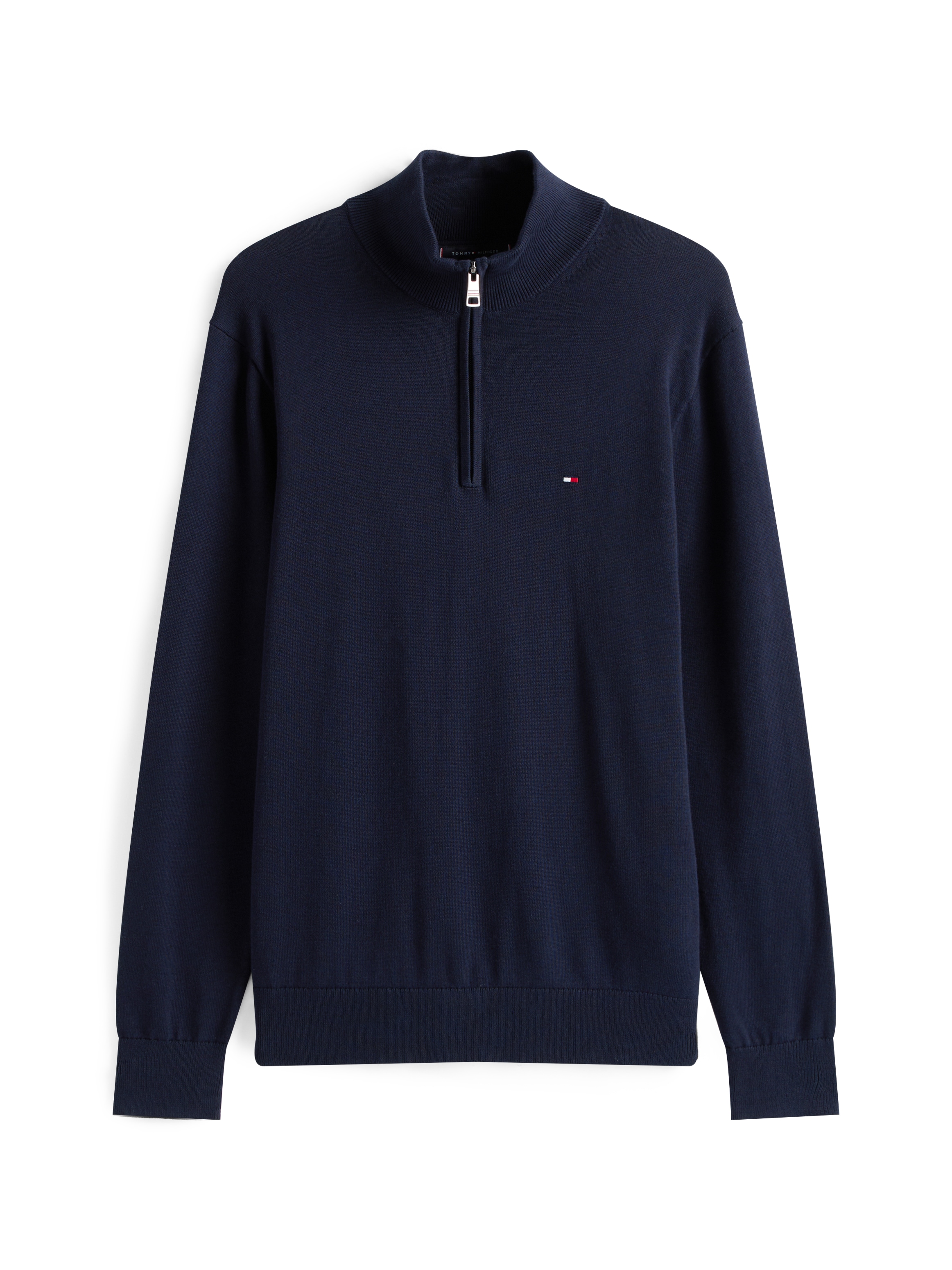 Tommy Hilfiger Troyer »ESSENTIAL COTTON ZIP MOCK«