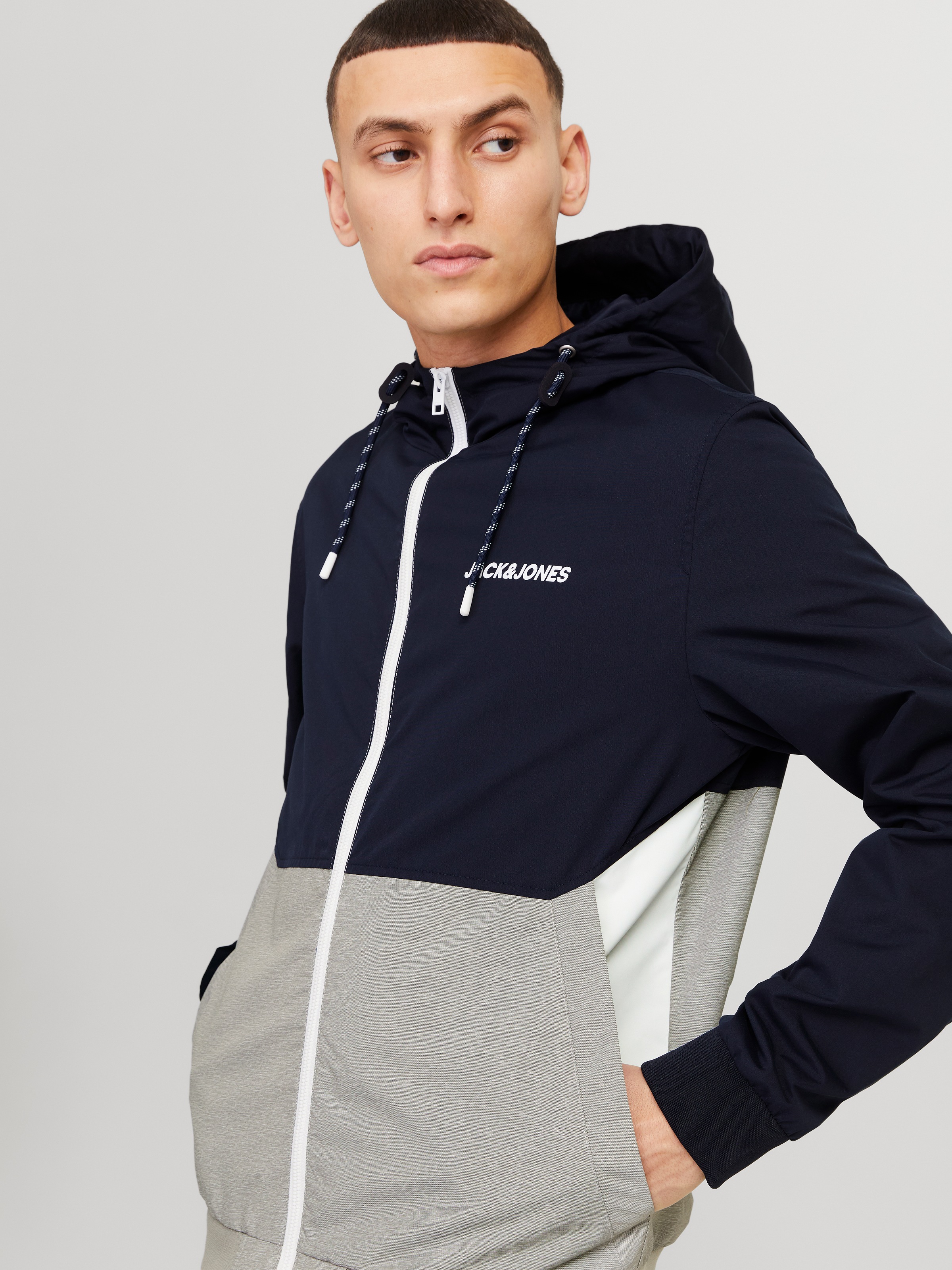 Jack & Jones Blouson "JJERUSH mit Kapuze" mit Kapuze Kunstfaser, regular fi günstig online kaufen