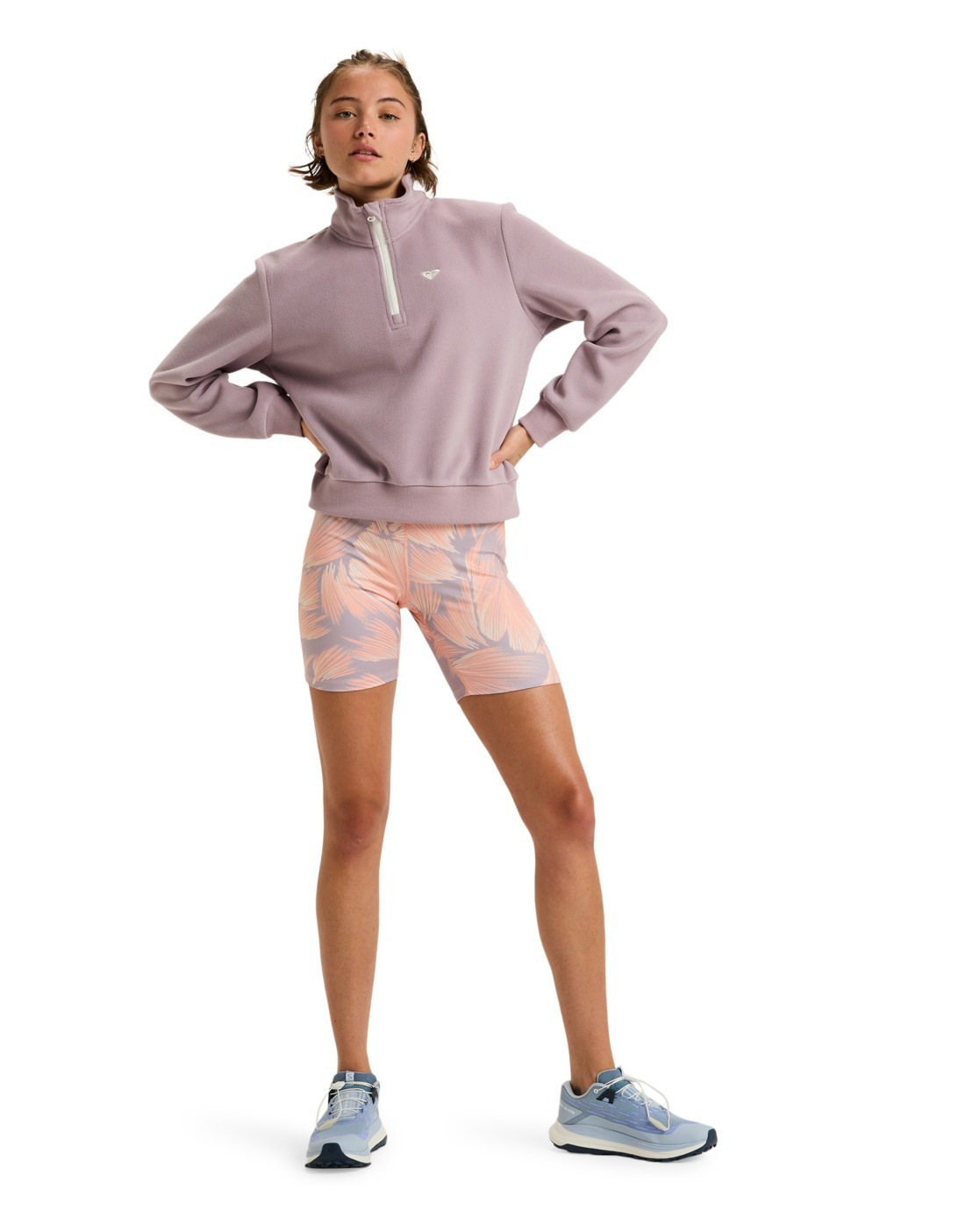 Roxy Fleecepullover »Waves Of Warmth Half Zip«
