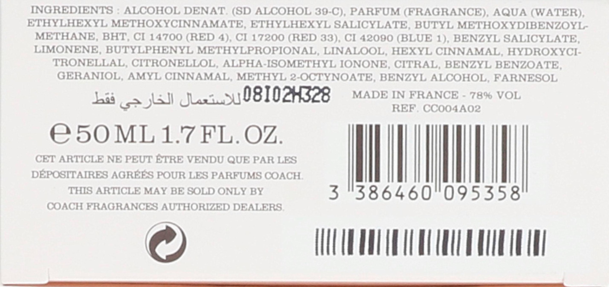 COACH Eau de Parfum »Coach«, Fruchtig-blumiger Damenduft mit Birne, Gardenie und Sandelholz.