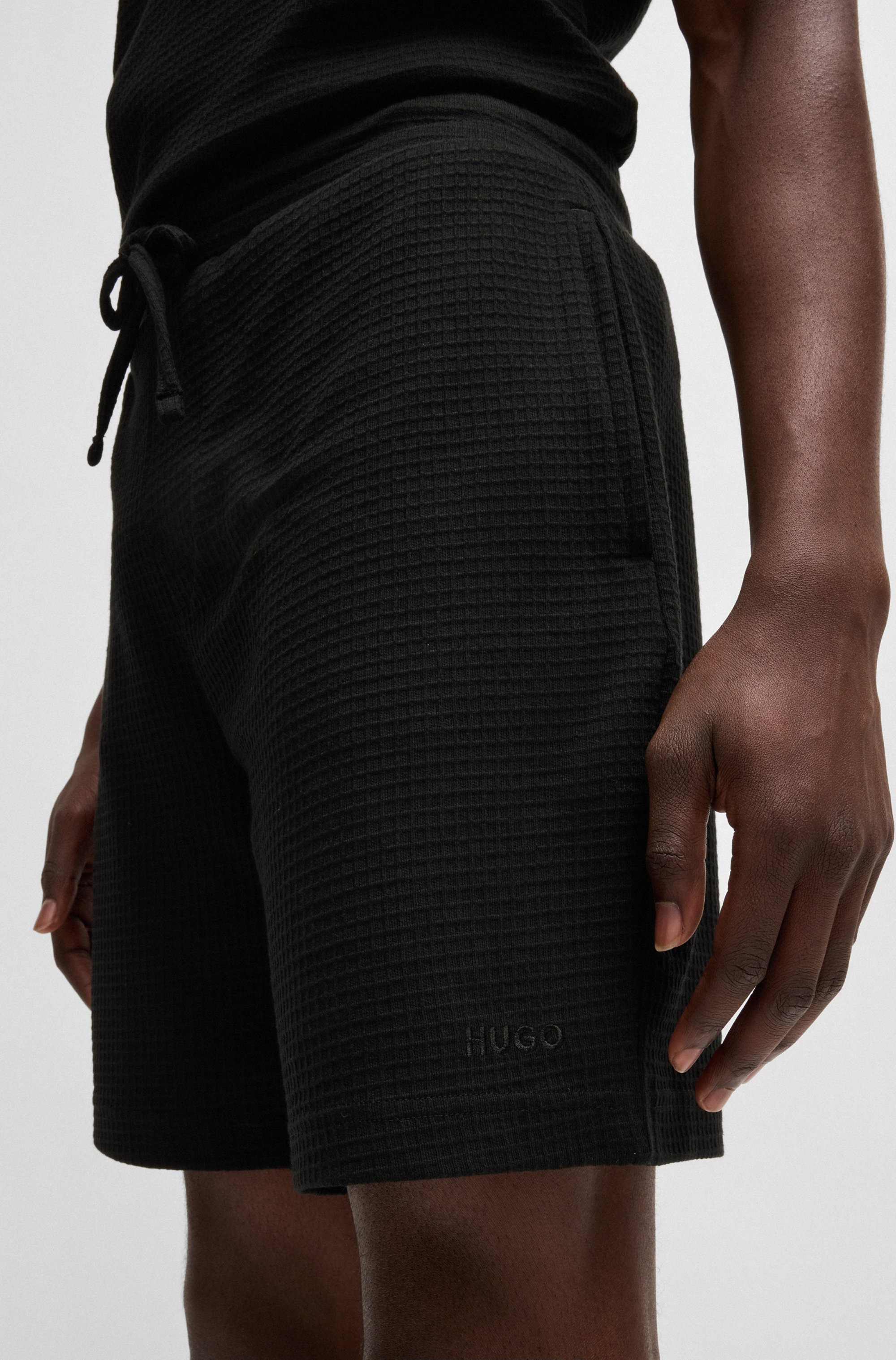 HUGO Underwear Pyjamashorts »Austin Short«, mit Tunnelzug