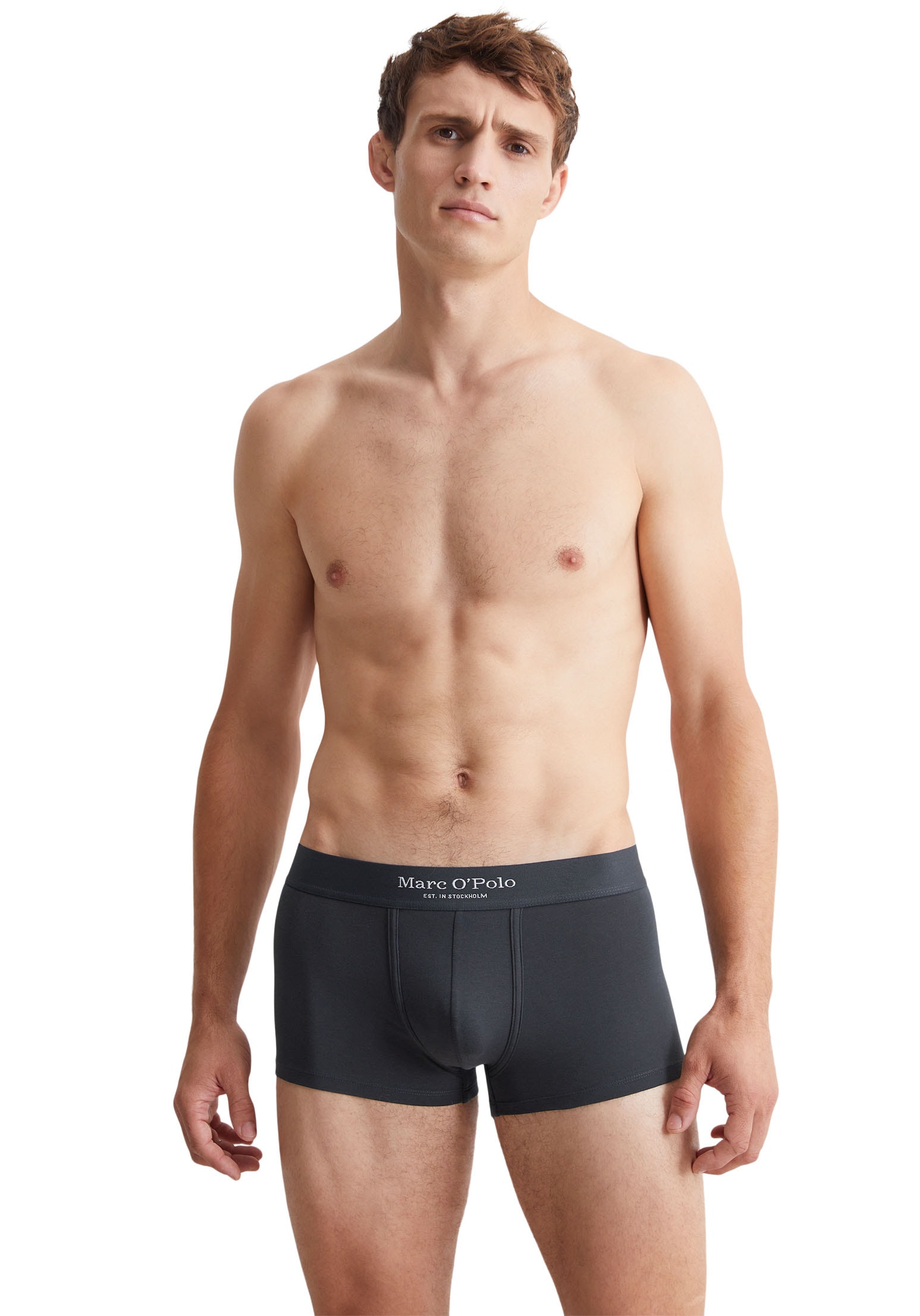 Marc O'Polo Trunk »Essentials«, (3er Pack), mit Logo-Bund