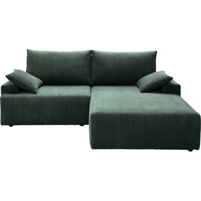exxpo - sofa fashion Ecksofa »Orinoko«, inklusive Bettfunktion und  Bettkasten in verschiedenen Cord-Farben kaufen | BAUR