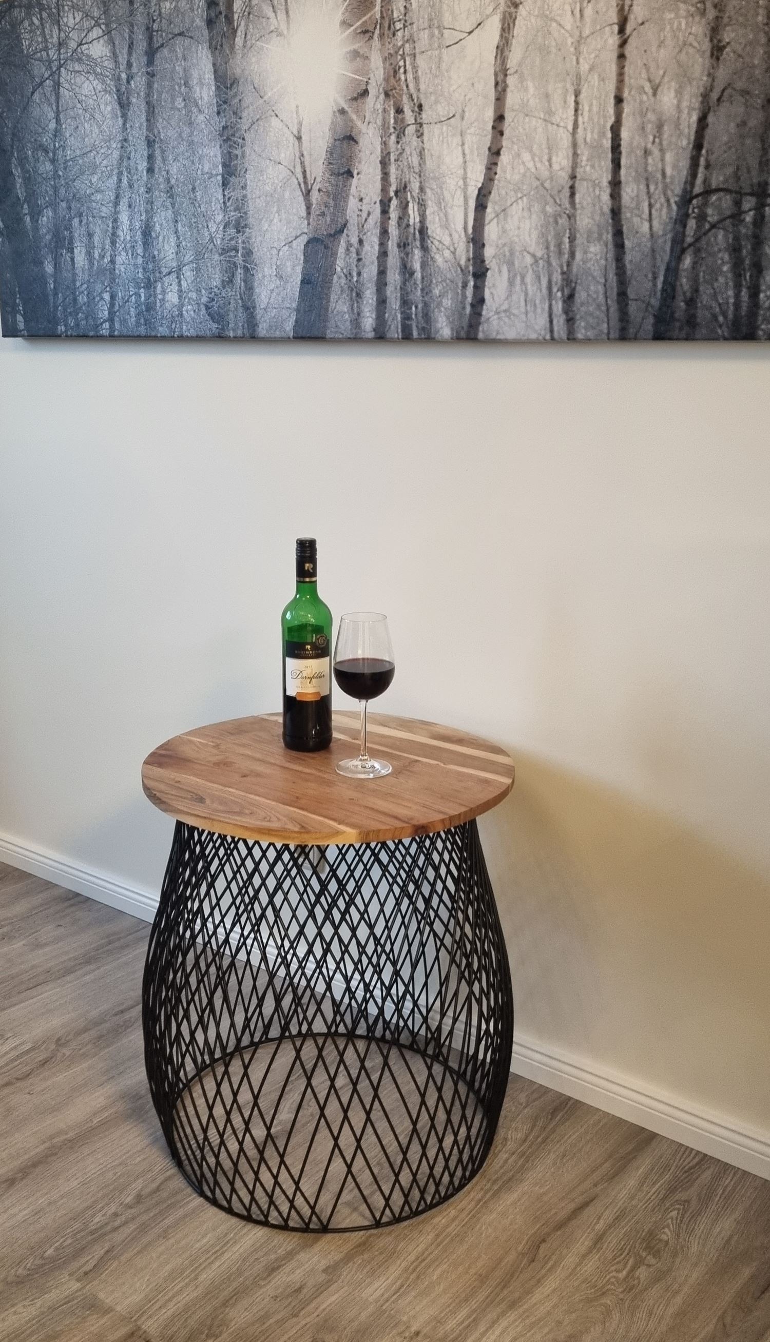 Ambiente Haus Beistelltisch »Urban rundes Beistelltisch käfig -H 50cm« 1 Stk. tlg.