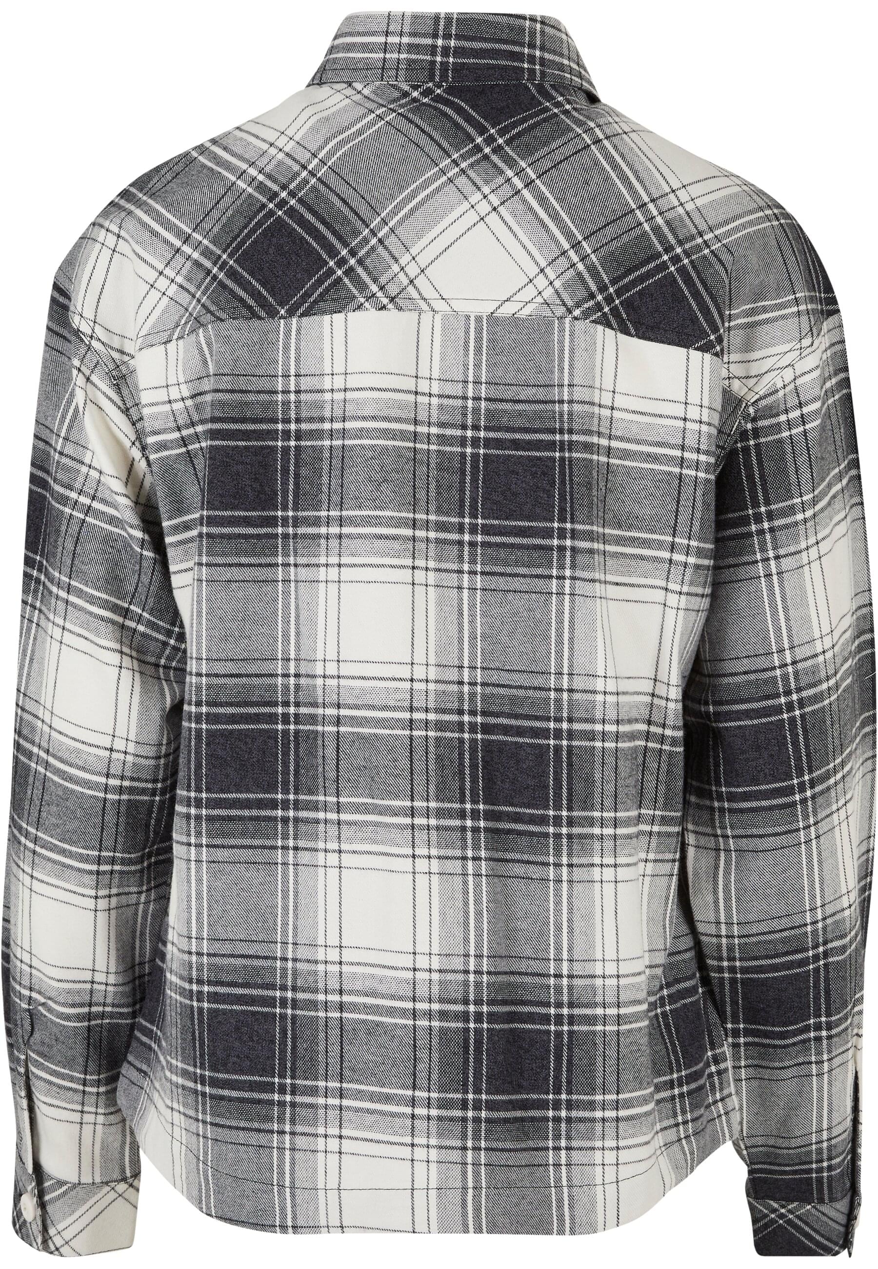 URBAN CLASSICS Klassische Bluse »Urban Classics Damen Ladies Oversized Check Shirt«