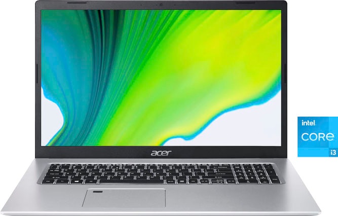 Acer Notebook »A517-52-39FJ«, 43,94 cm, / 17,3 Zoll, Intel, Core i3, UHD Graphics, 512 GB SSD