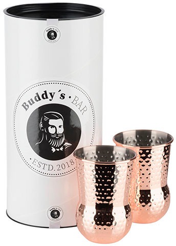 Buddy's Becher »Julep Mug«, (Set, 2 tlg.), 400 ml, 2-teilig