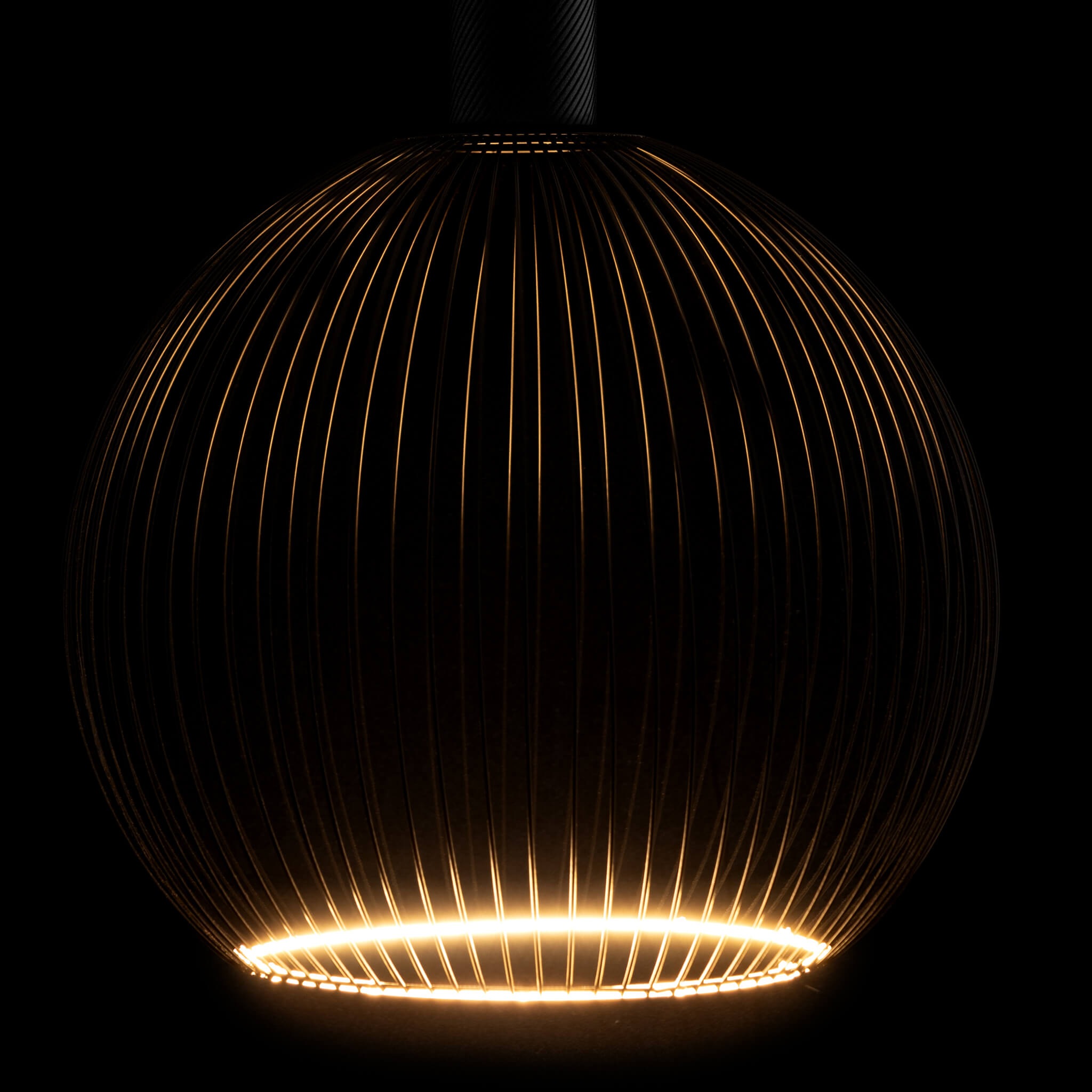 SEGULA LED-Filament »LED Floating Filo« E27 1 Stk. Extra-Warmweiß LED Floating Filo Globe 300 black 
E27, 6W, 2200K, 450lm