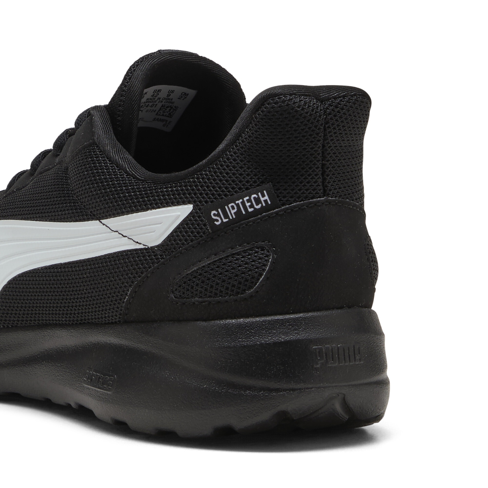 Puma Softride Cosmic SLIPTECH Baskets Noir Blanc 40 4