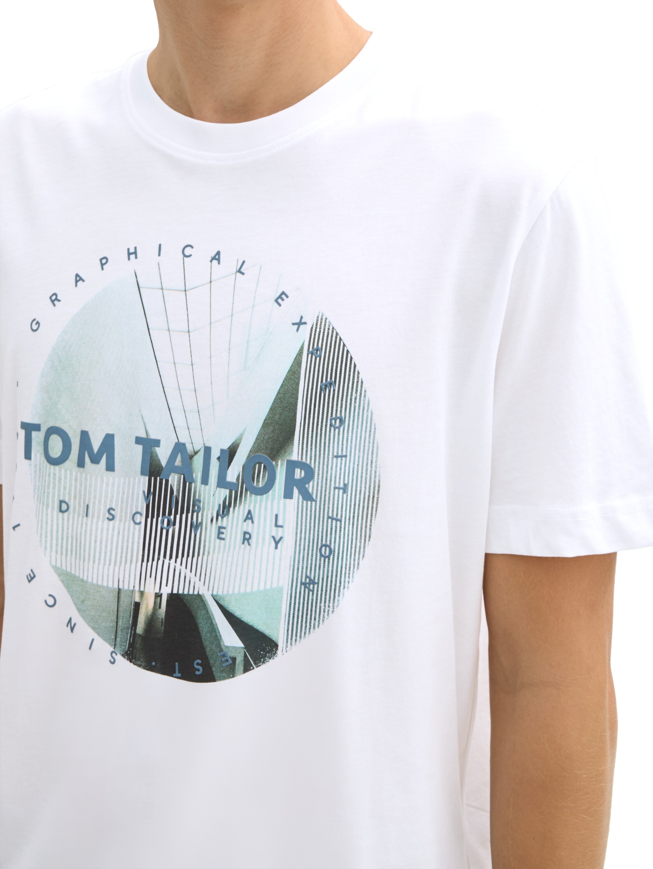 TOM TAILOR T-Shirt, mit Foto-Print