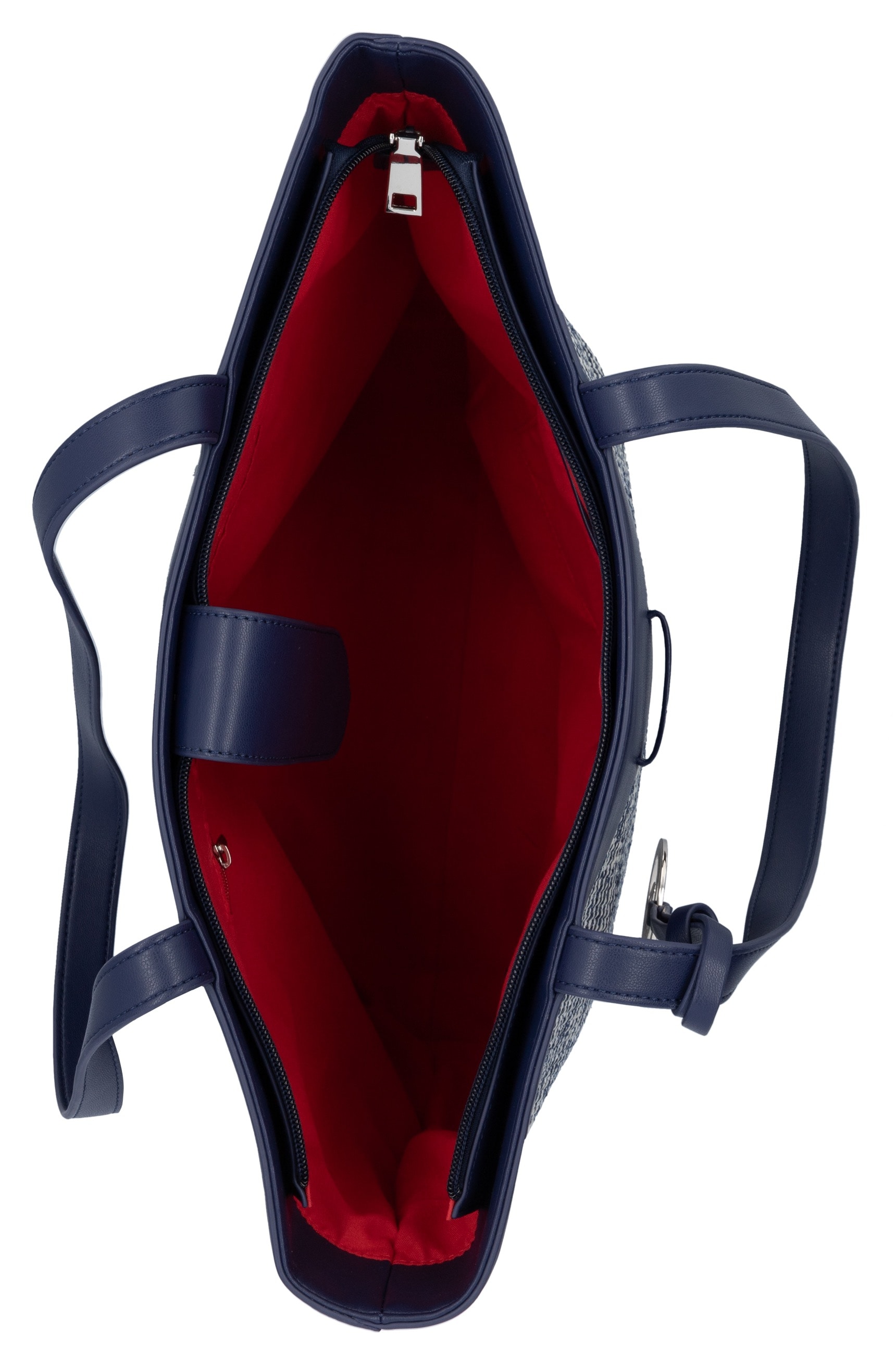 Remonte Shopper, Damen-Henkeltasche, Schultertasche mit Logo-Anhänger