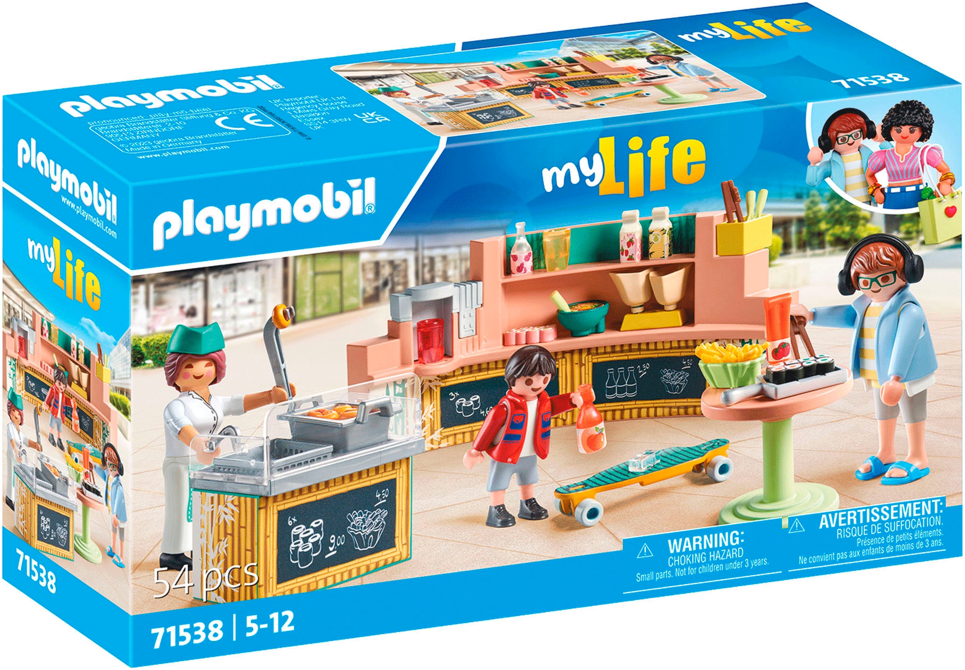 Konstruktions-Spielset »Food Lounge (71538), My Life«, (54 St.), Made in Europe
