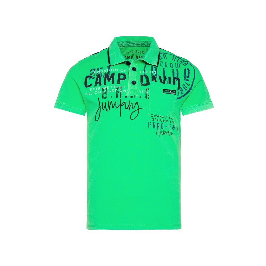 CAMP DAVID Poloshirt