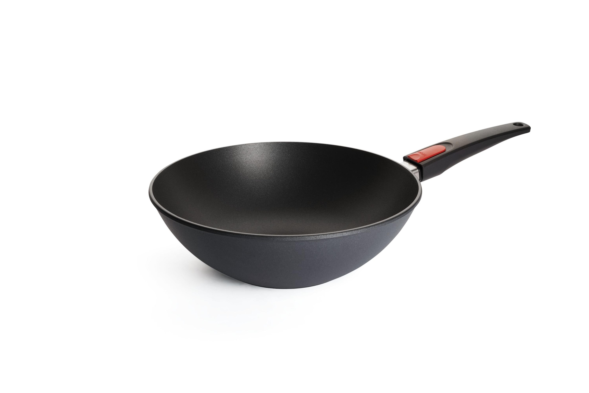 WOLL Wok "Diamond Lite Wok", Aluminiumguss, abnehmbarer Griff, Induktion